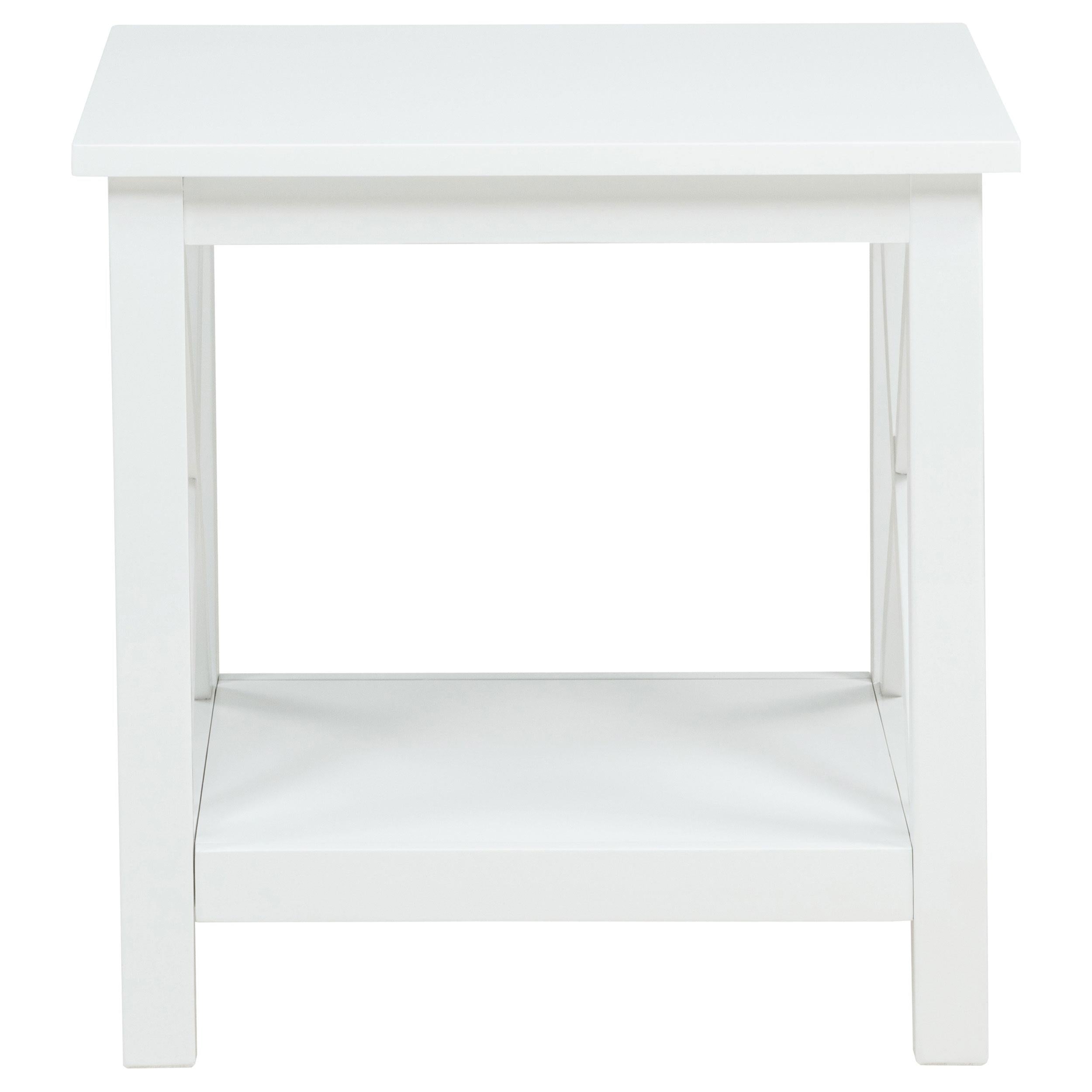  Coaster Furniture Skyview 722088-S2 2-piece Rectangular Lift Top Coffee Table Set - White IMAGE 3