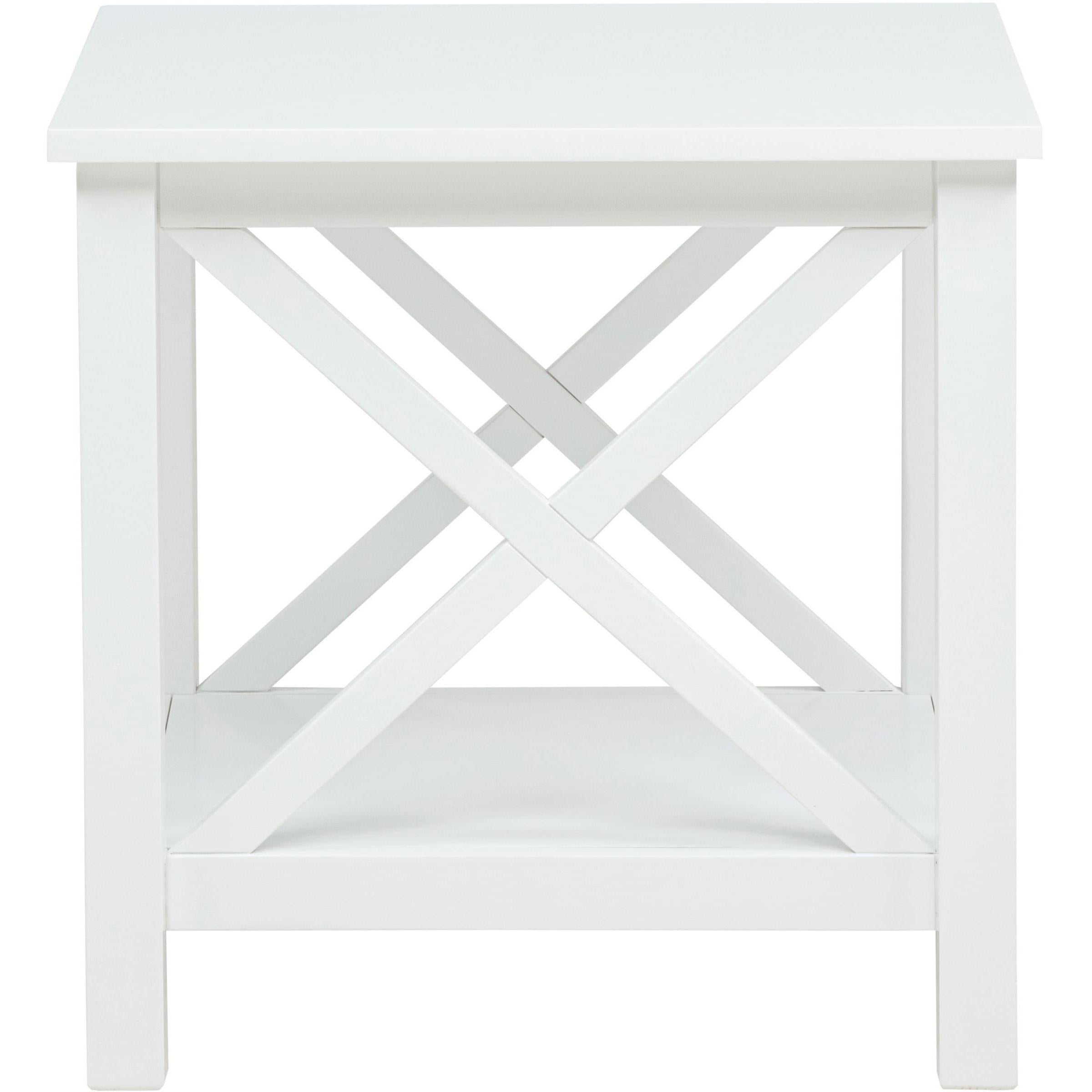  Coaster Furniture Skyview 722088-S3 3-piece Rectangular Lift Top Coffee Table Set - White IMAGE 5