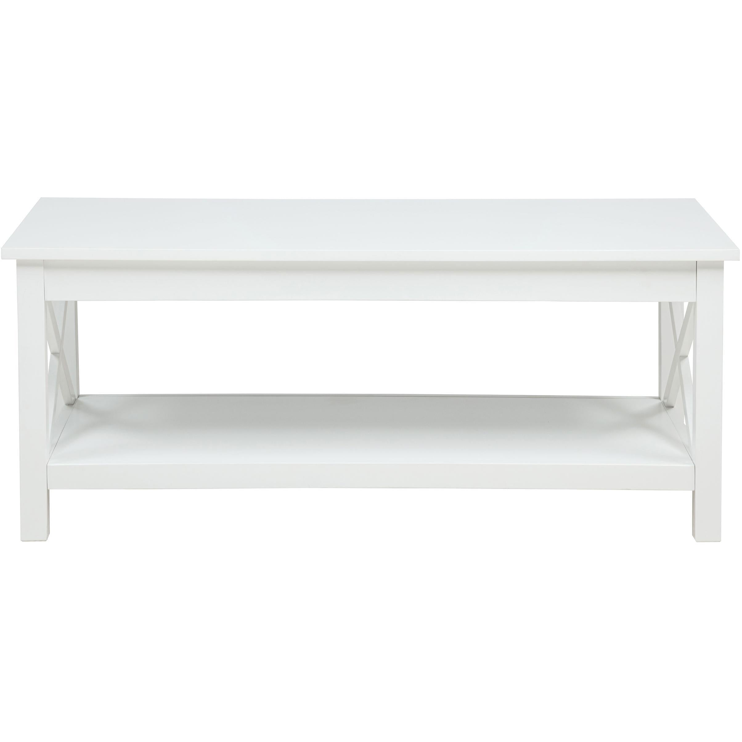  Coaster Furniture Skyview 722088-S3 3-piece Rectangular Lift Top Coffee Table Set - White IMAGE 9