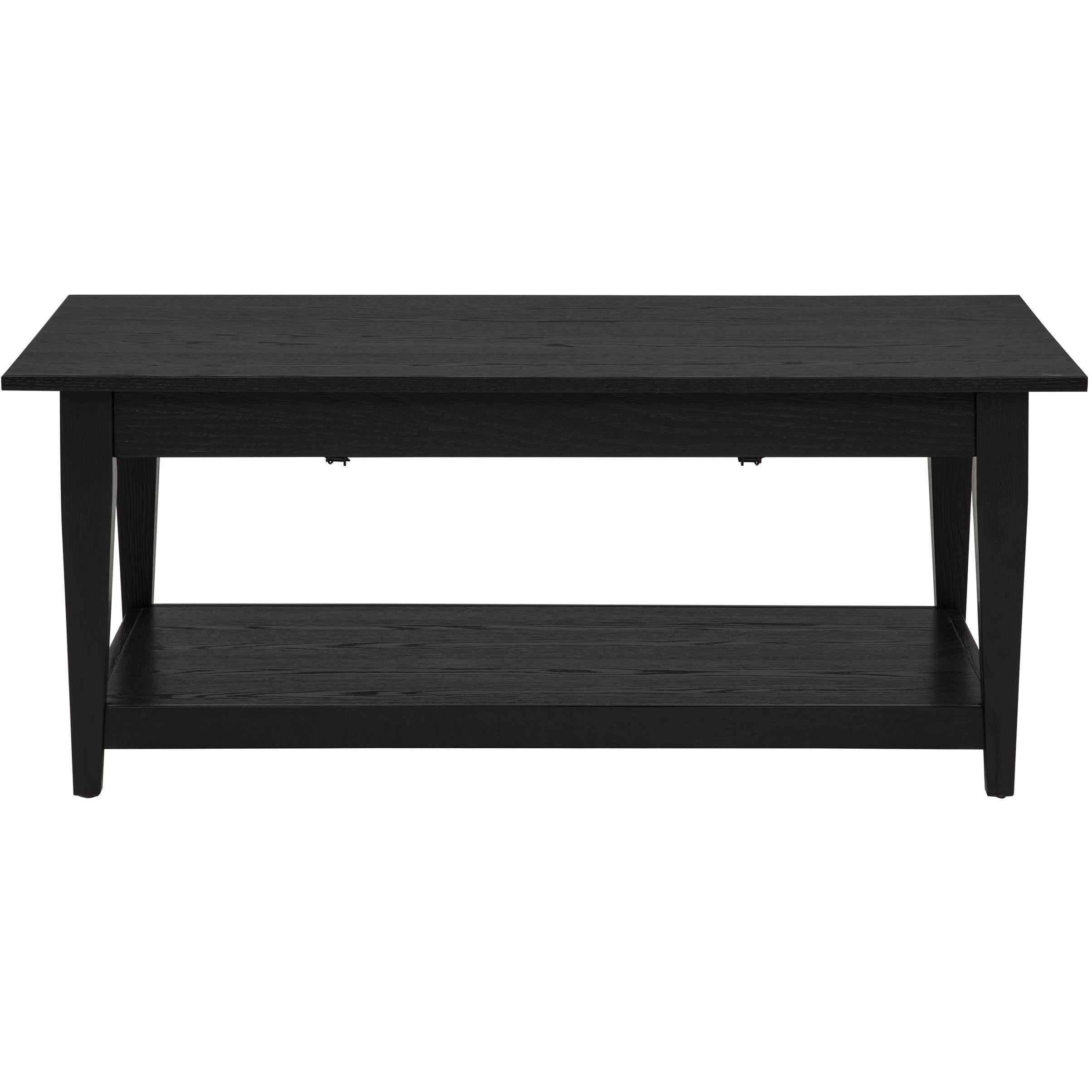  Coaster Furniture Lindenton 722728 Lift-Top Occasional Coffee Table - Black IMAGE 8