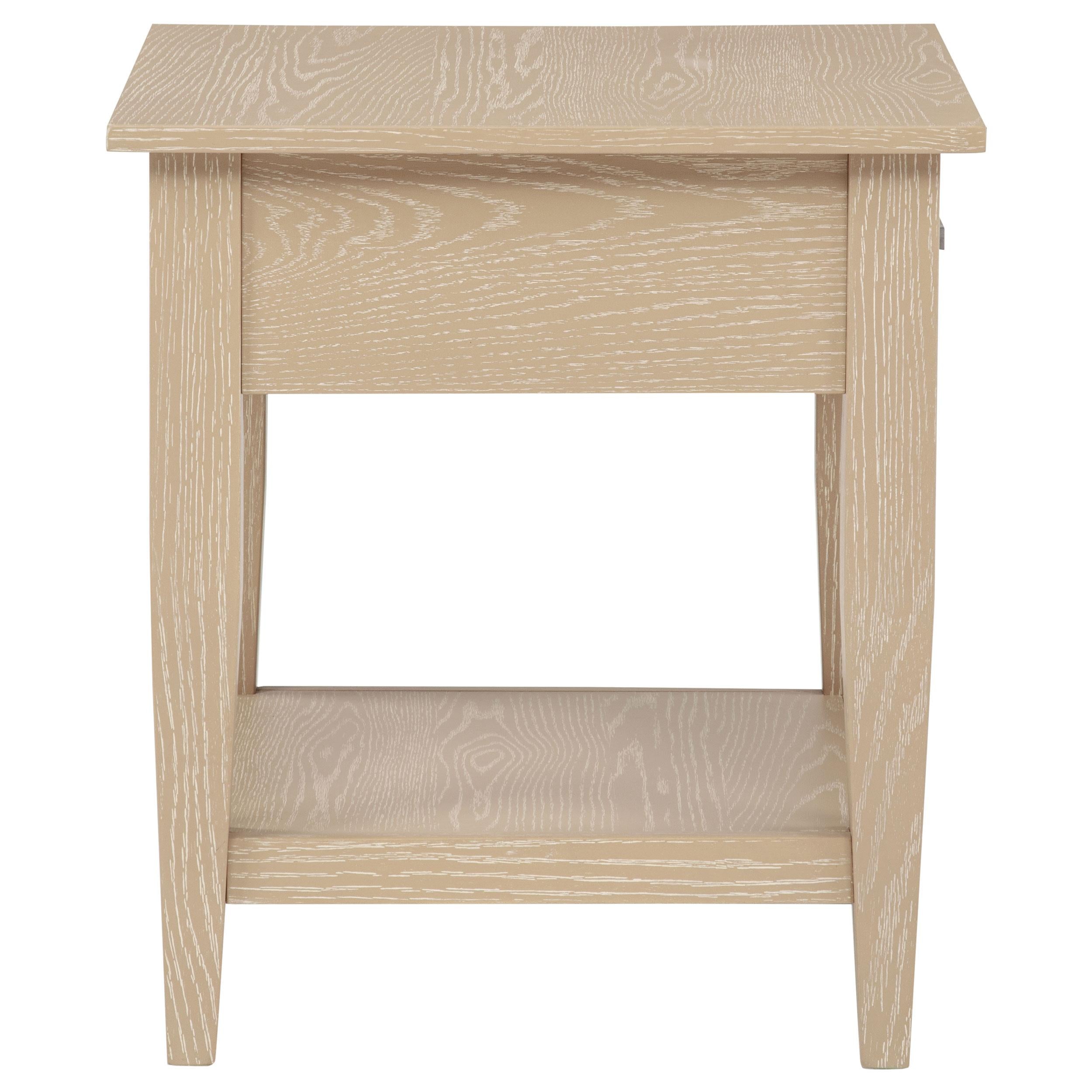  Coaster Furniture Lindenton 722757 1-drawer Wood Occasional End Table - Blonde IMAGE 7