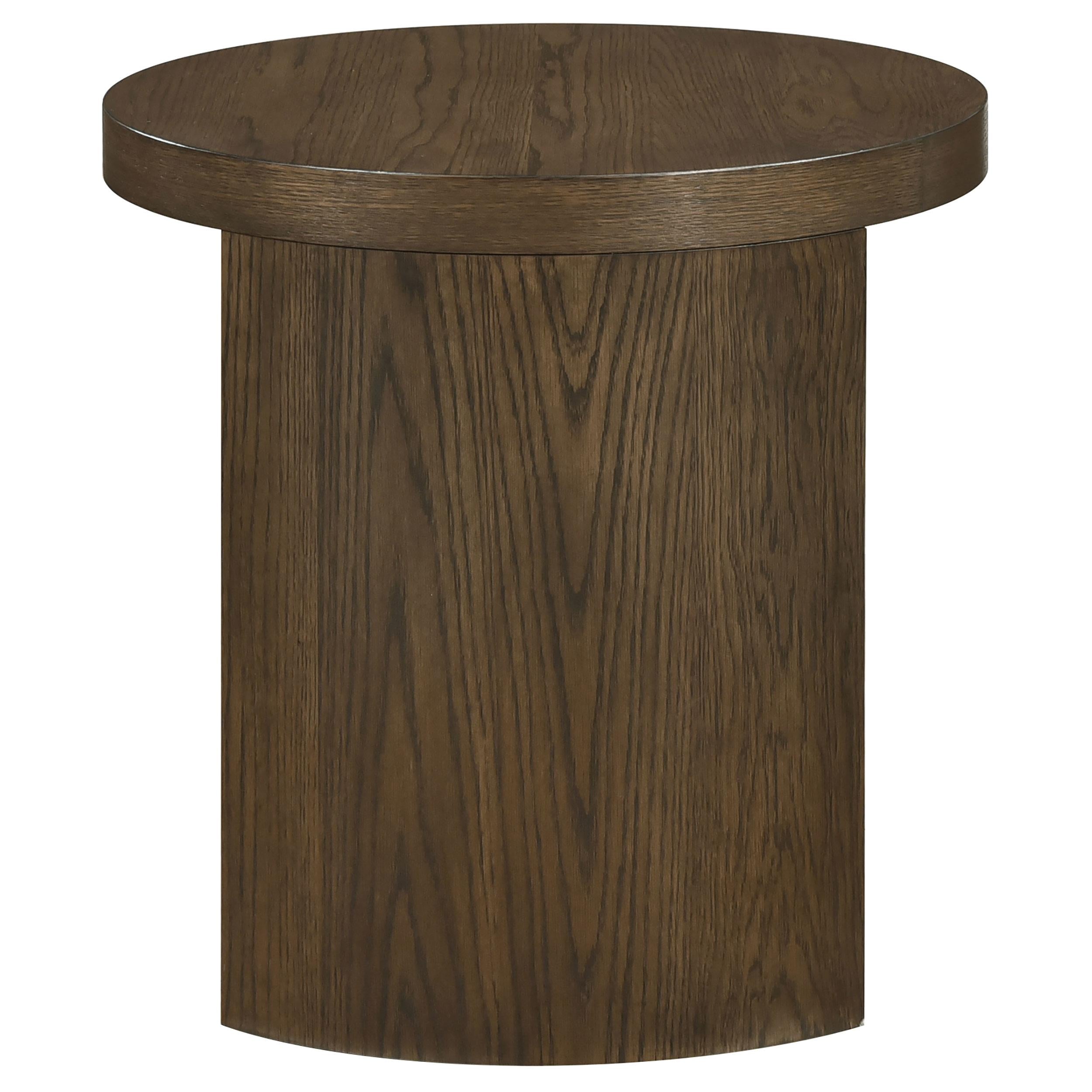  Coaster Furniture Sweeney 722838-S2 2-piece Coffee and End Occasional Table Set - Dark Walnut IMAGE 4