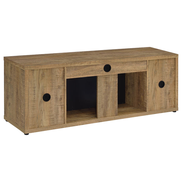 Coaster Furniture Fuller 722852 60-inch 2-door TV Stand Fireplace Media Console - Mango