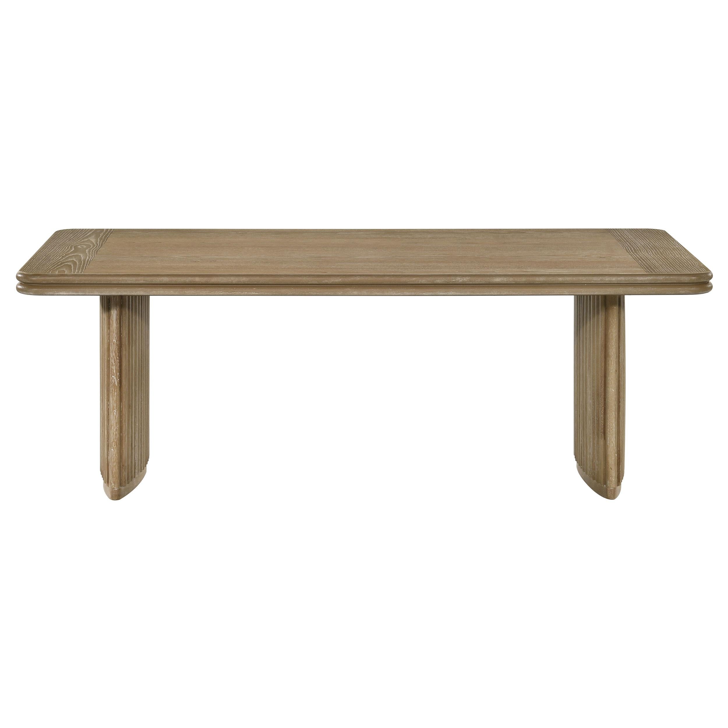  Coaster Furniture Adina 722858-S3 3-piece Wood Coffee Table Set - Distressed Light Brown IMAGE 11