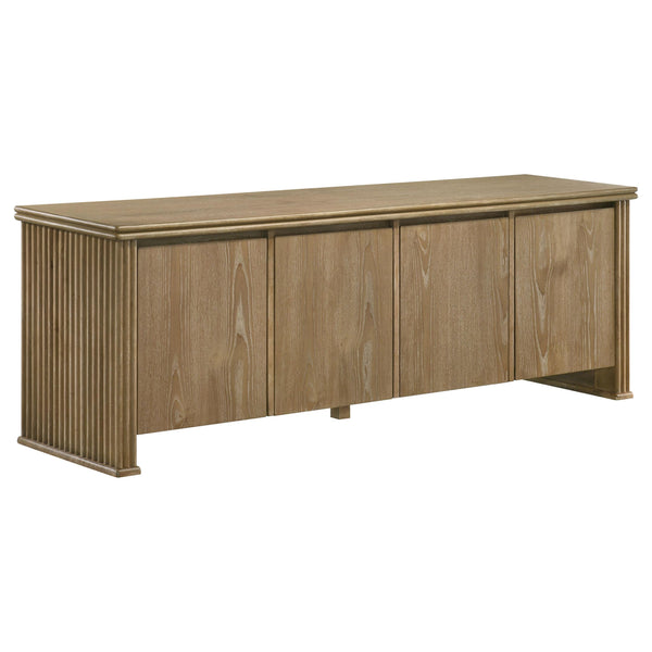 Coaster Furniture Adina 722933 70-inch TV Stand Media Console  - Distressed Light Brown