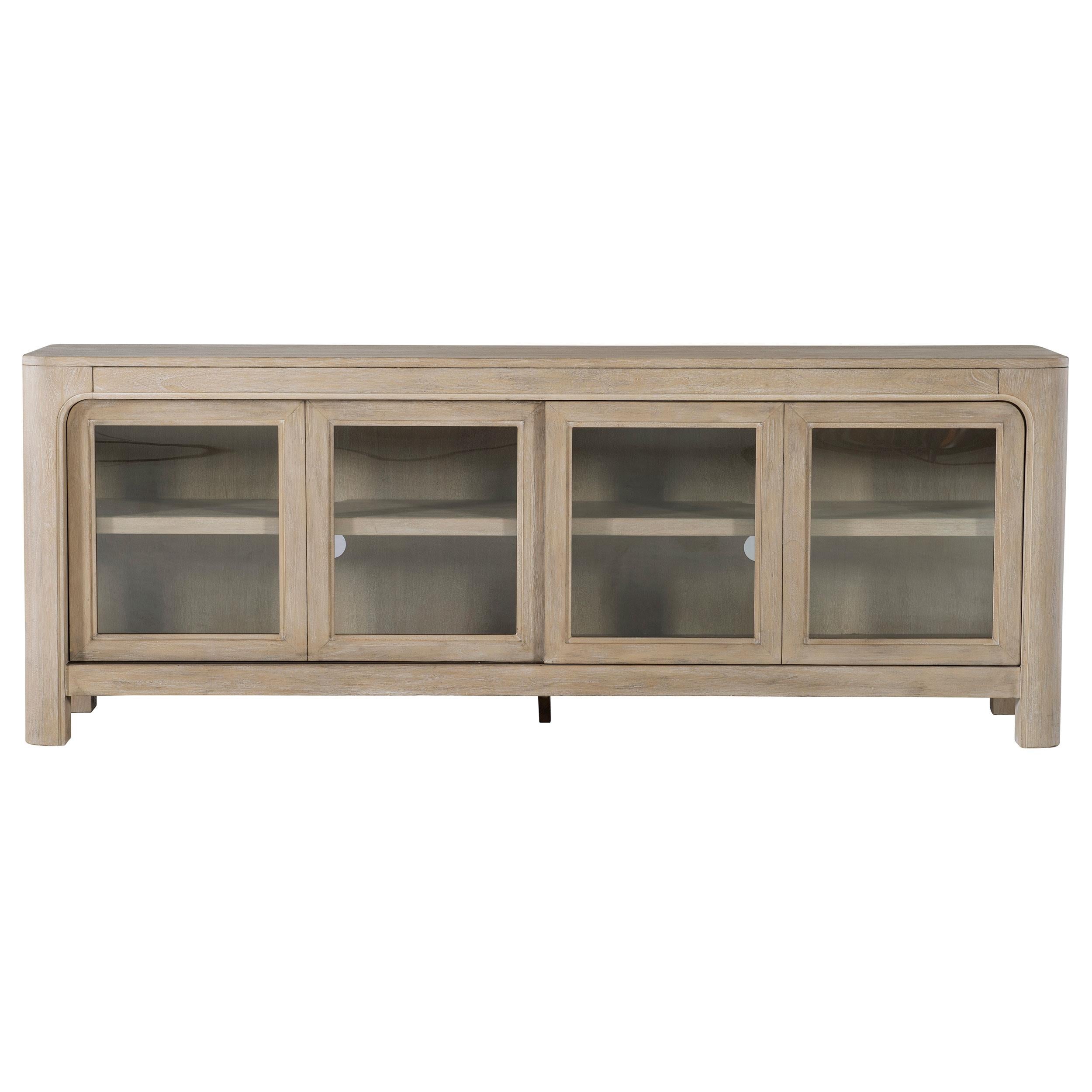  Coaster Furniture Solano 723483 71-inch 2-door TV Stand Media Console - Weathered Mango IMAGE 8