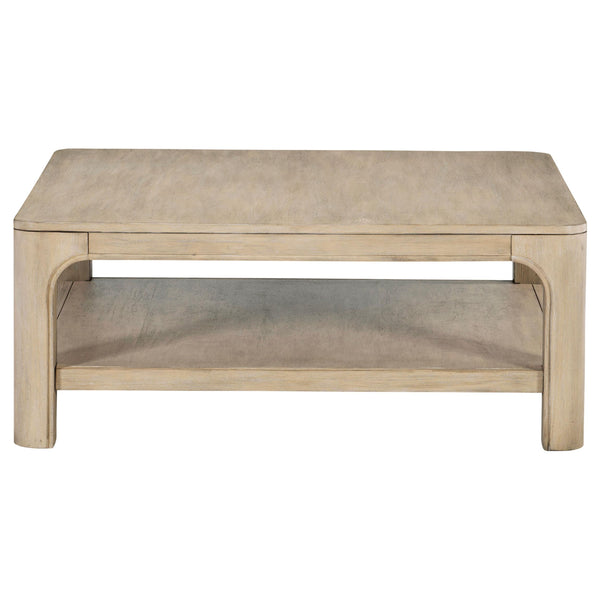 Coaster Furniture Solano 723488 Square Wood Coffee Table - Weathered Mango