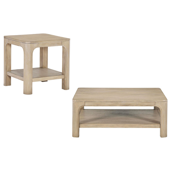 Coaster Furniture Solano 723488-S2 2-piece Square Coffee Table Set - Weathered Mango