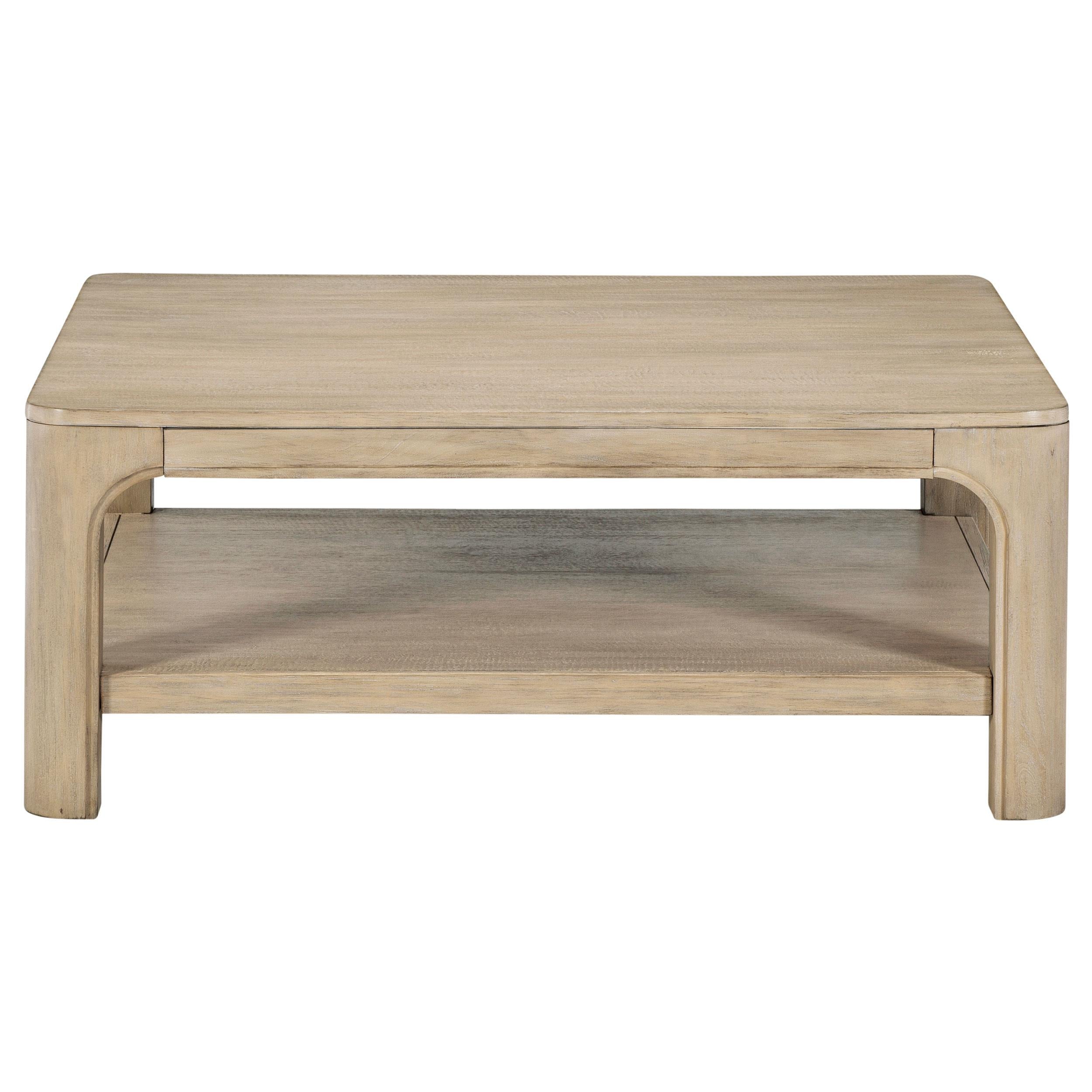  Coaster Furniture Solano 723488-S3 3-piece Square Coffee Table Set - Weathered Mango IMAGE 3