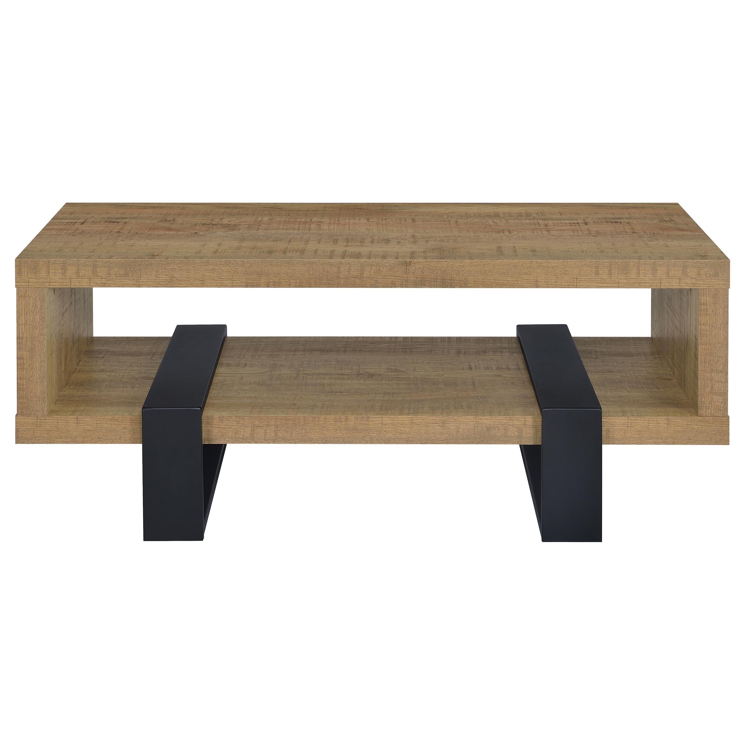  Coaster Furniture Dinard 723678 Engineered Wood Coffee Table - Mango IMAGE 1