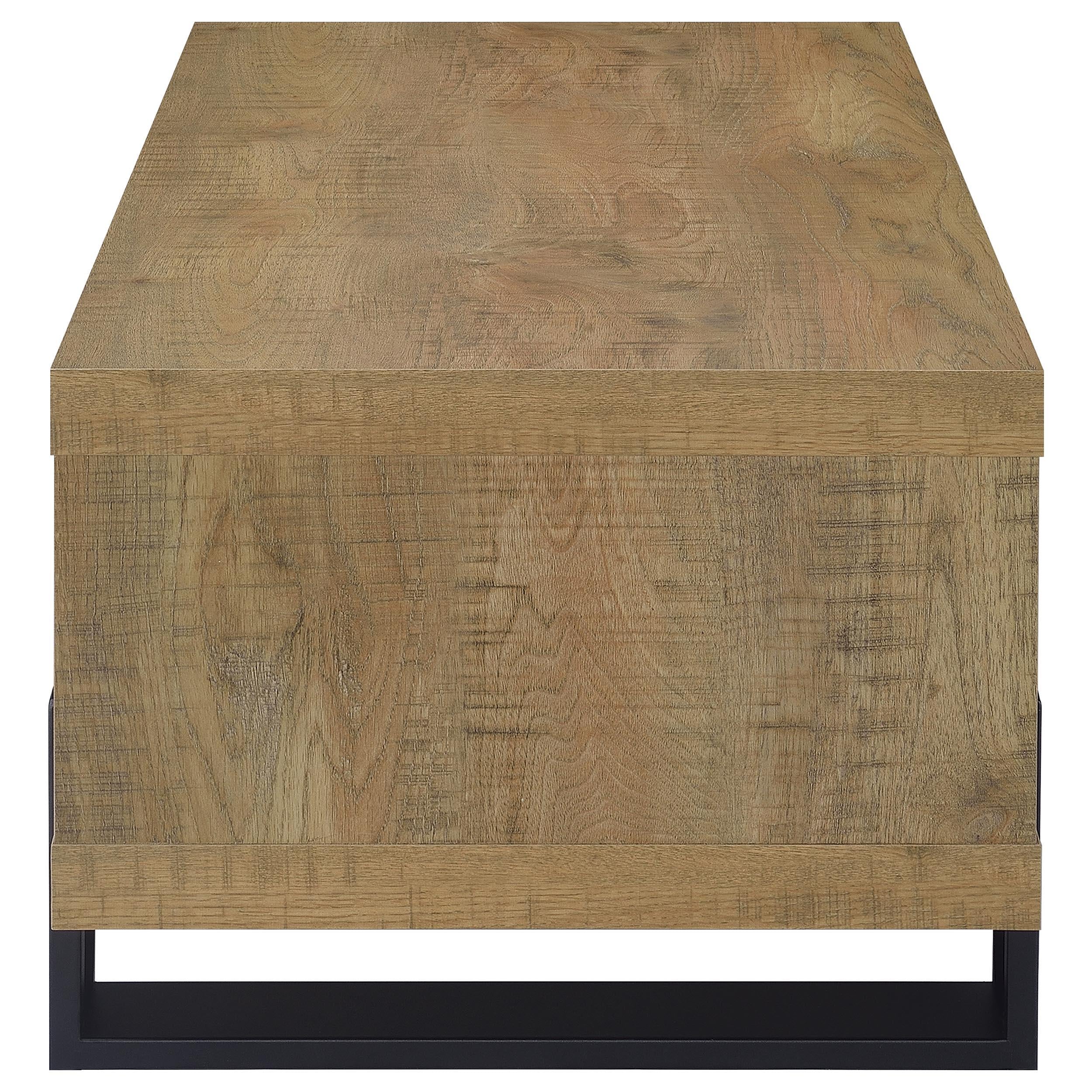  Coaster Furniture Dinard 723678 Engineered Wood Coffee Table - Mango IMAGE 5