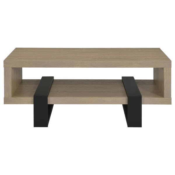 Coaster Furniture Dinard 723688 Engineered Wood Coffee Table - Latte