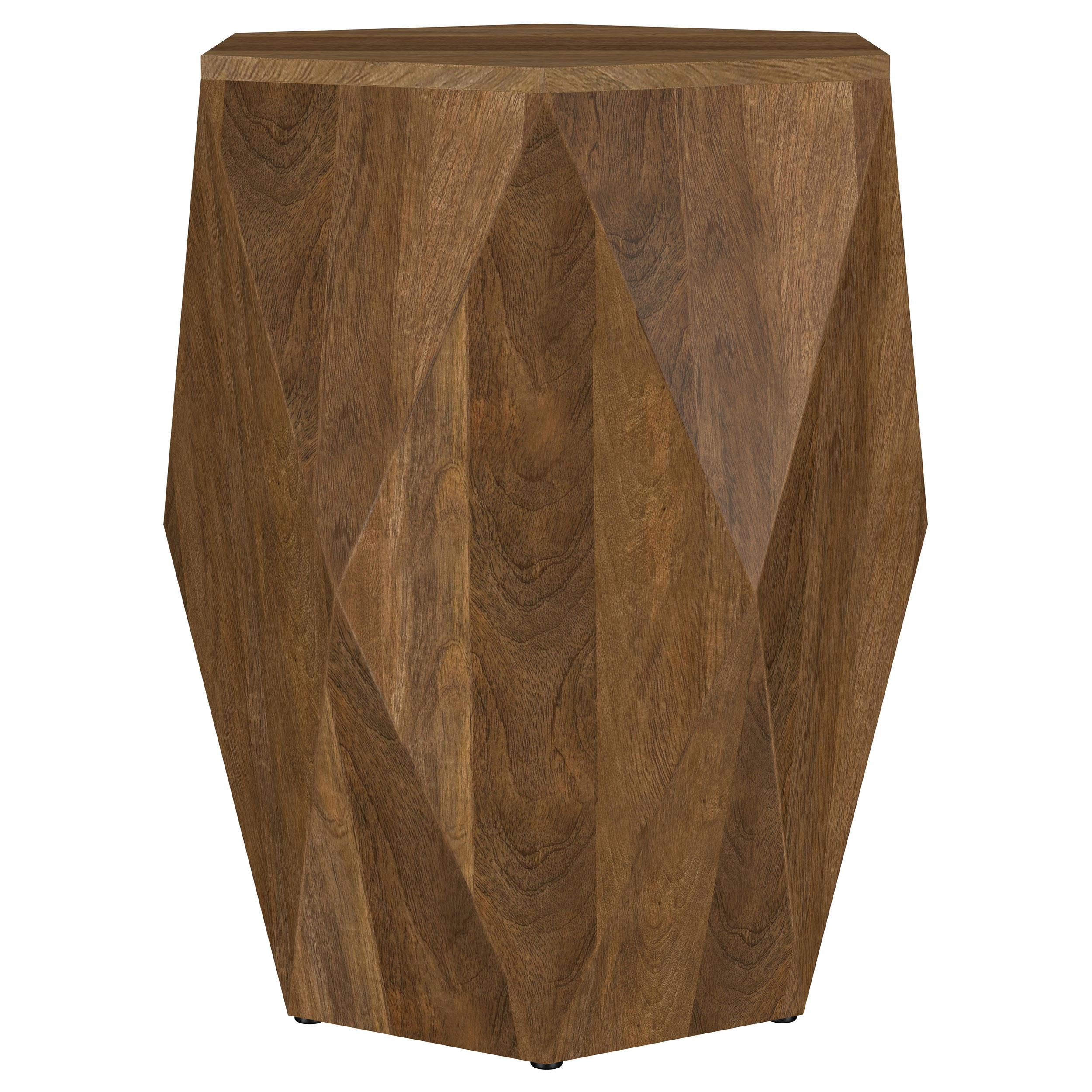  Coaster Furniture Zalika 724188-S2 2-piece Solid Wood Coffee and End Table Set - Natural IMAGE 3
