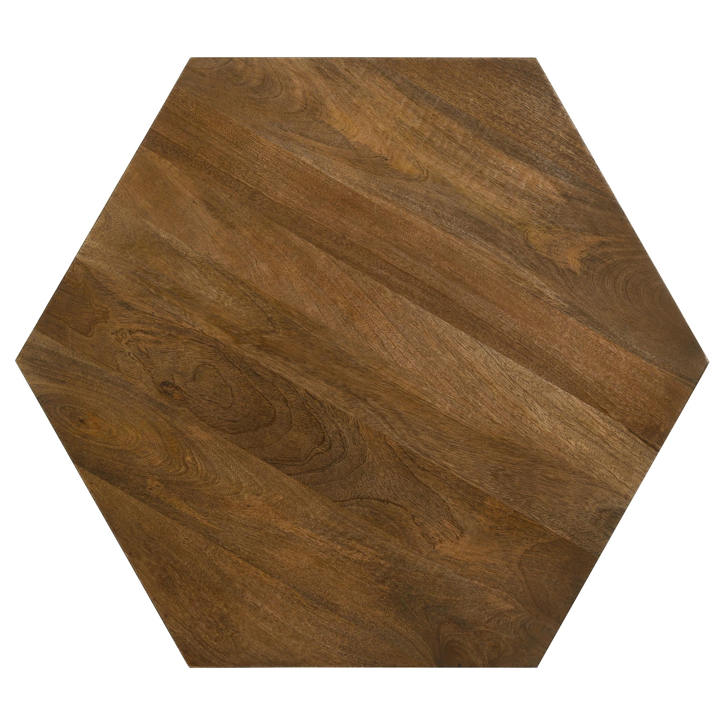  Coaster Furniture Zalika 724188-S2 2-piece Solid Wood Coffee and End Table Set - Natural IMAGE 4