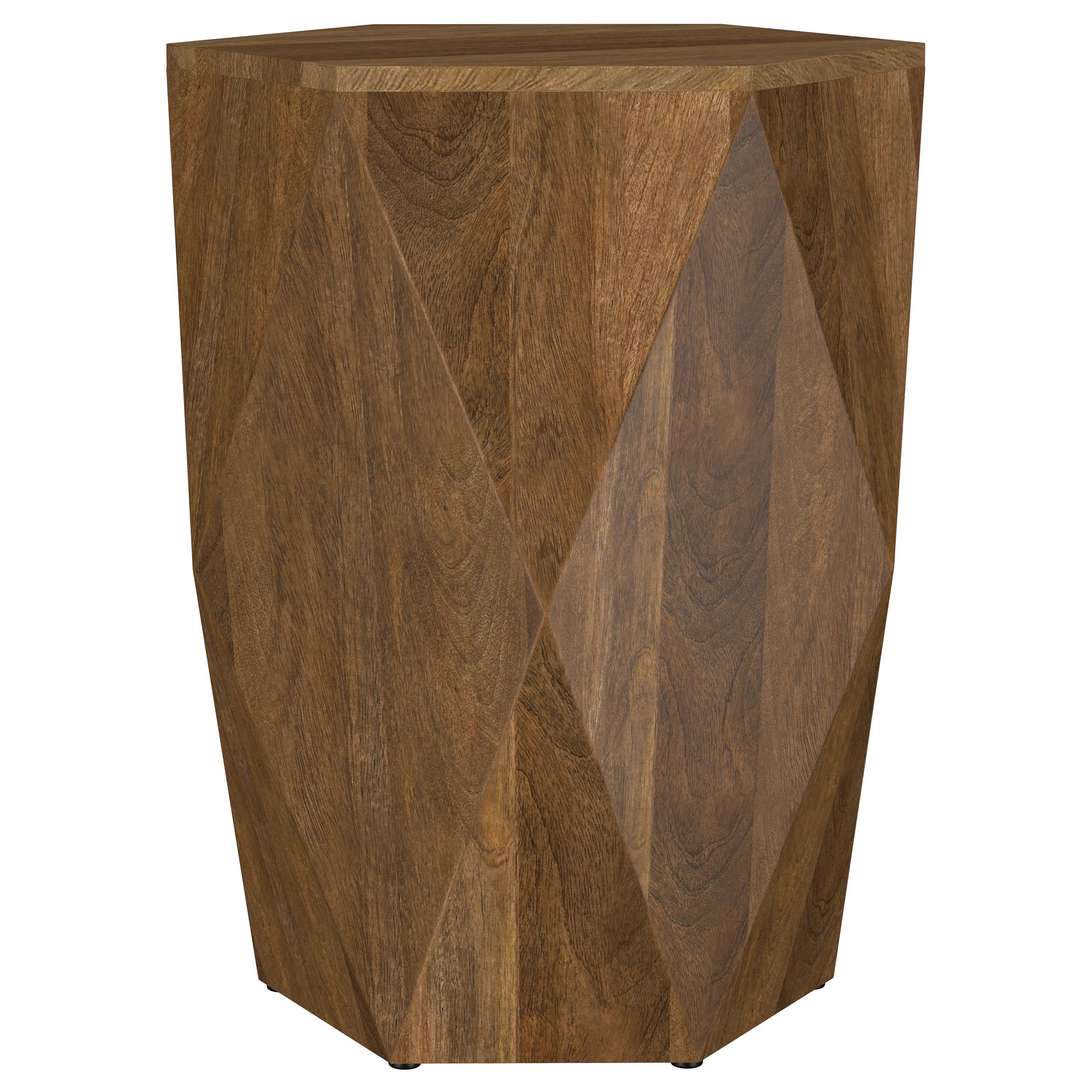  Coaster Furniture Zalika 724188-S2 2-piece Solid Wood Coffee and End Table Set - Natural IMAGE 7