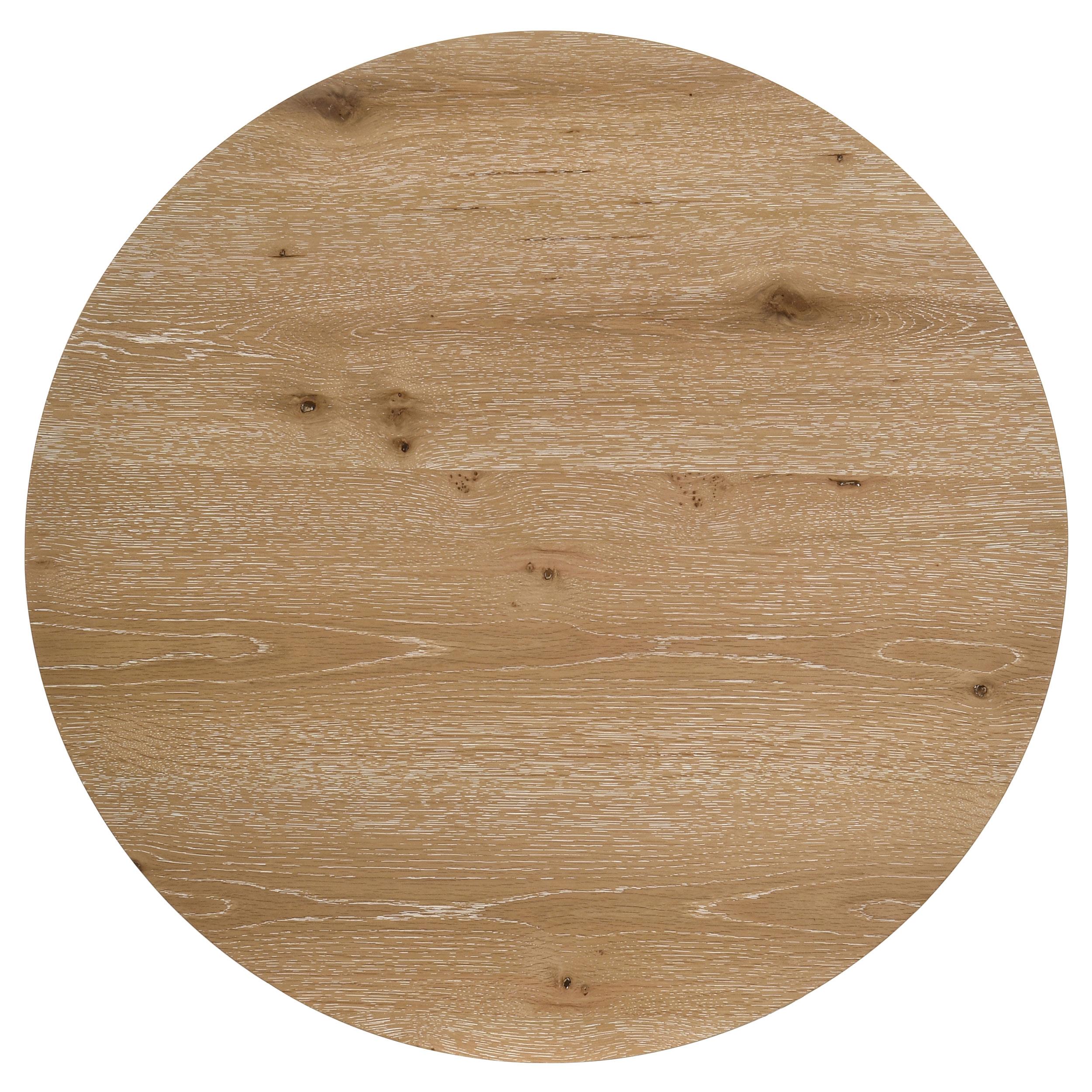  Coaster Furniture Kessler 735988-S3 3-piece Round Sculptural Wood Coffee Table Set - Light Oak IMAGE 6
