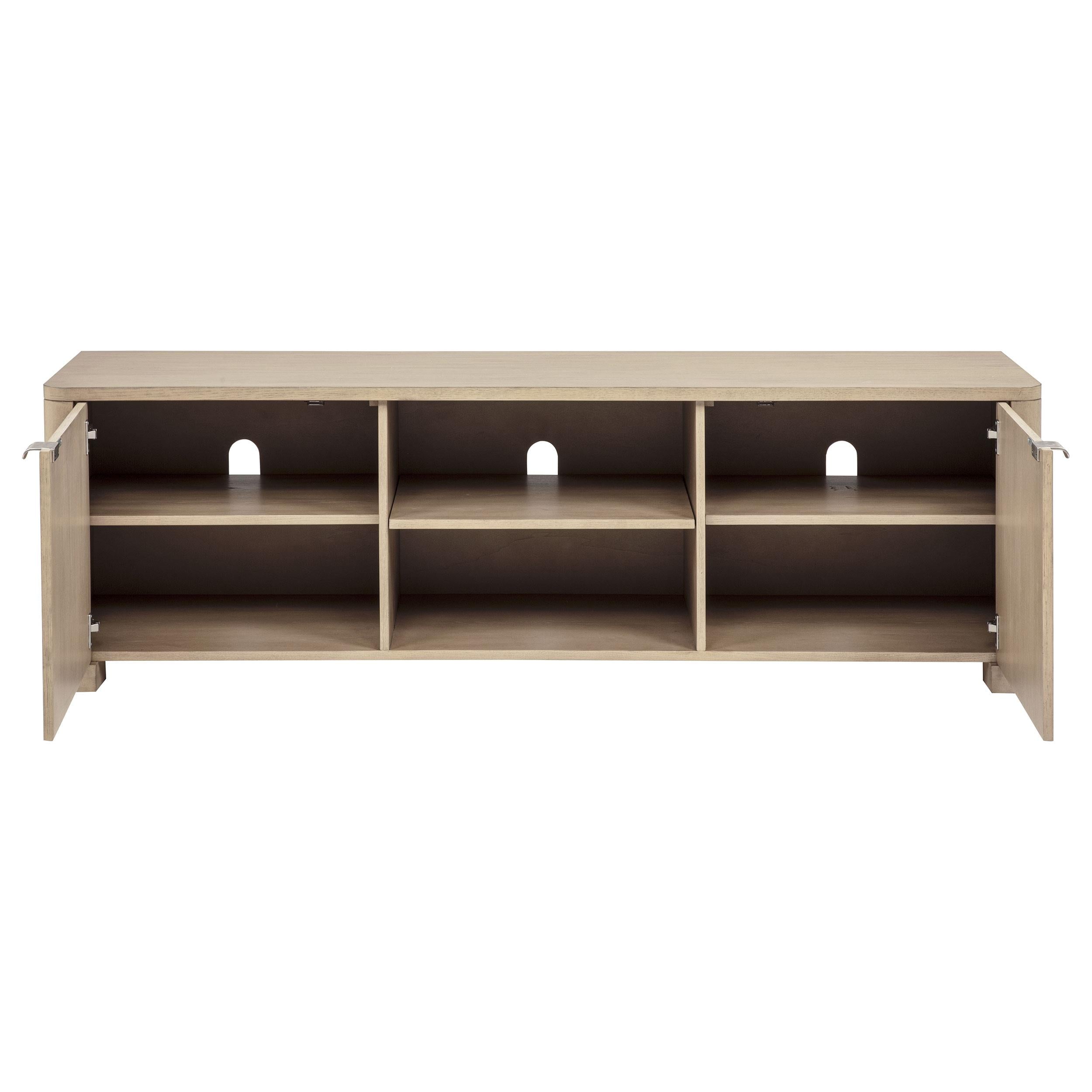  Coaster Furniture Marcelo 736053 71-inch TV Stand Media Console - Light Elm IMAGE 10