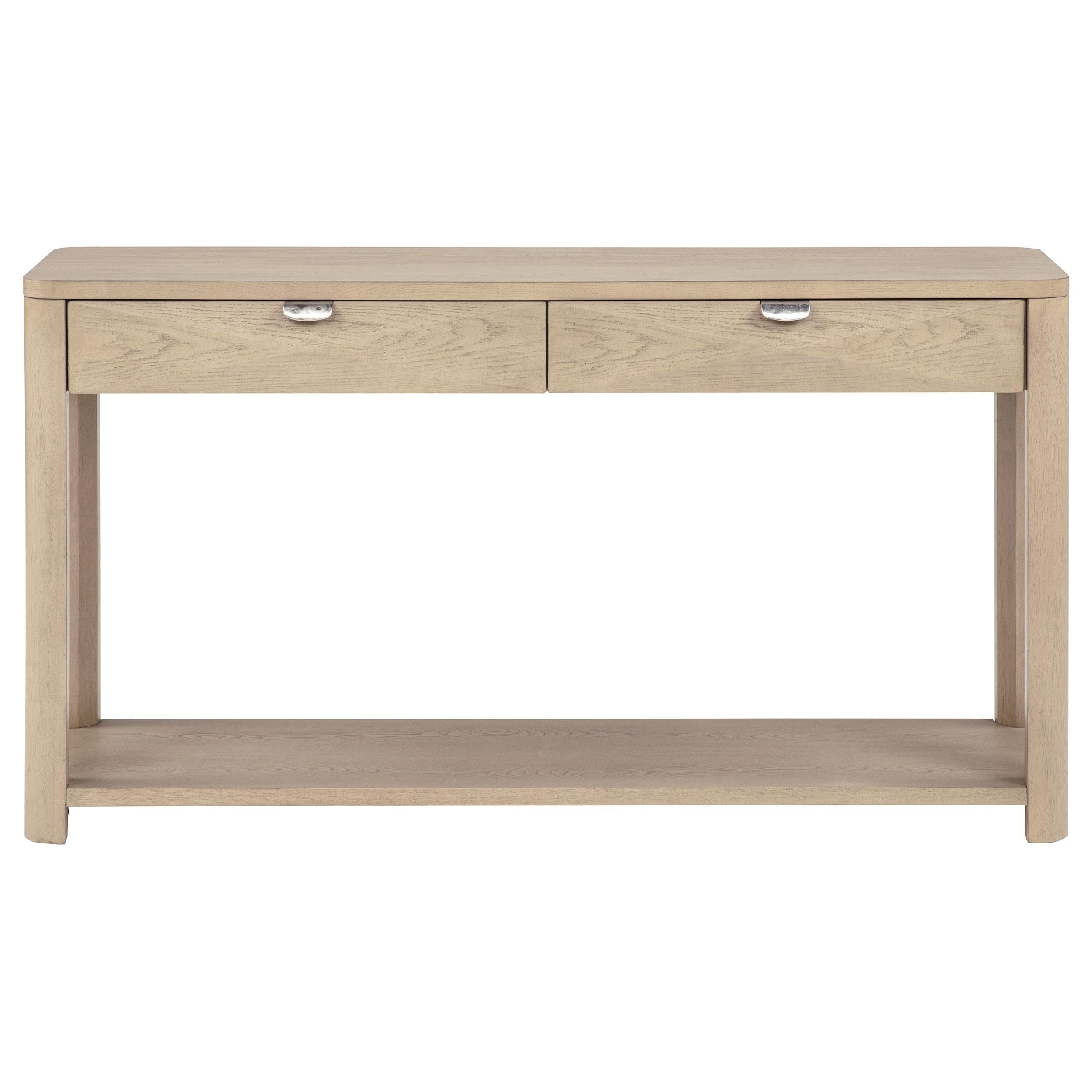  Coaster Furniture Marcelo 736059 Sofa Console Table with 2 Drawers and Shelf - Light Elm IMAGE 10
