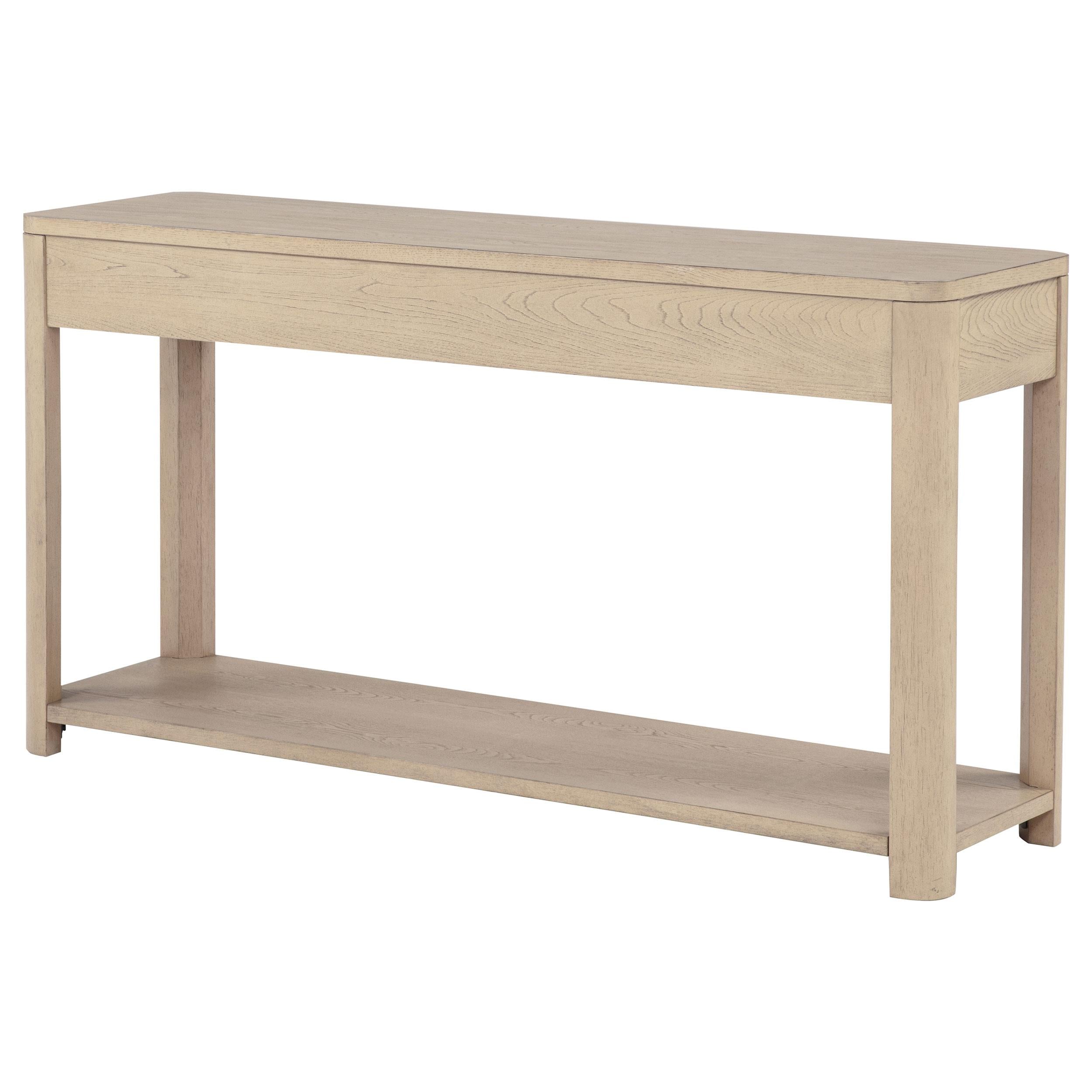  Coaster Furniture Marcelo 736059 Sofa Console Table with 2 Drawers and Shelf - Light Elm IMAGE 11
