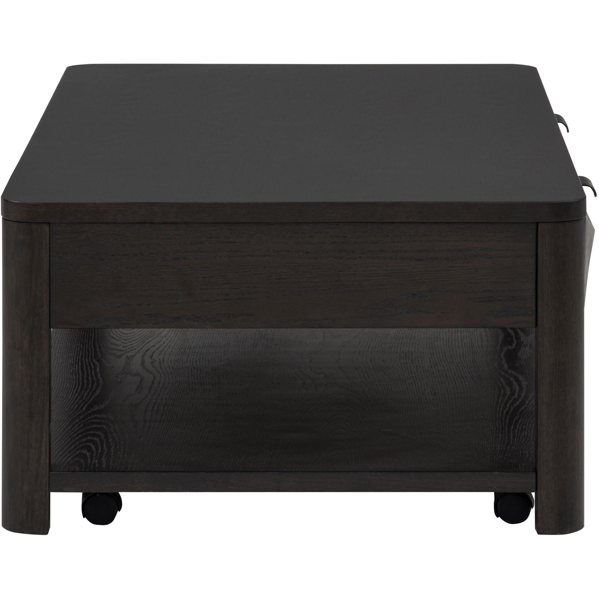  Coaster Furniture Marcelo 736068 Wood Coffee Table with 2 Drawers and Shelf - Coffee IMAGE 10