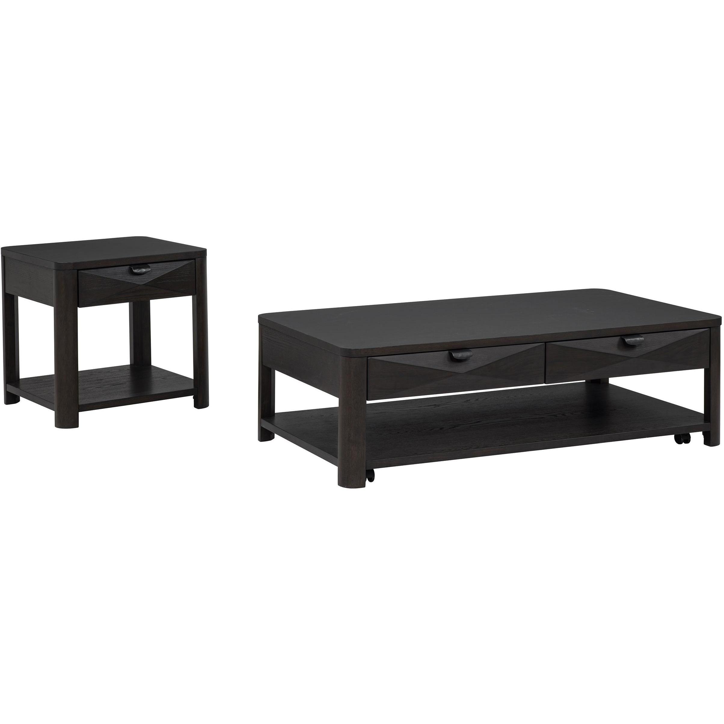  Coaster Furniture Marcelo 736068-S2 2-piece Coffee Table Set with Storage - Coffee IMAGE 1