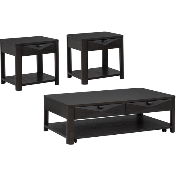 Coaster Furniture Marcelo 736068-S3 3-piece Coffee Table Set with Storage - Coffee