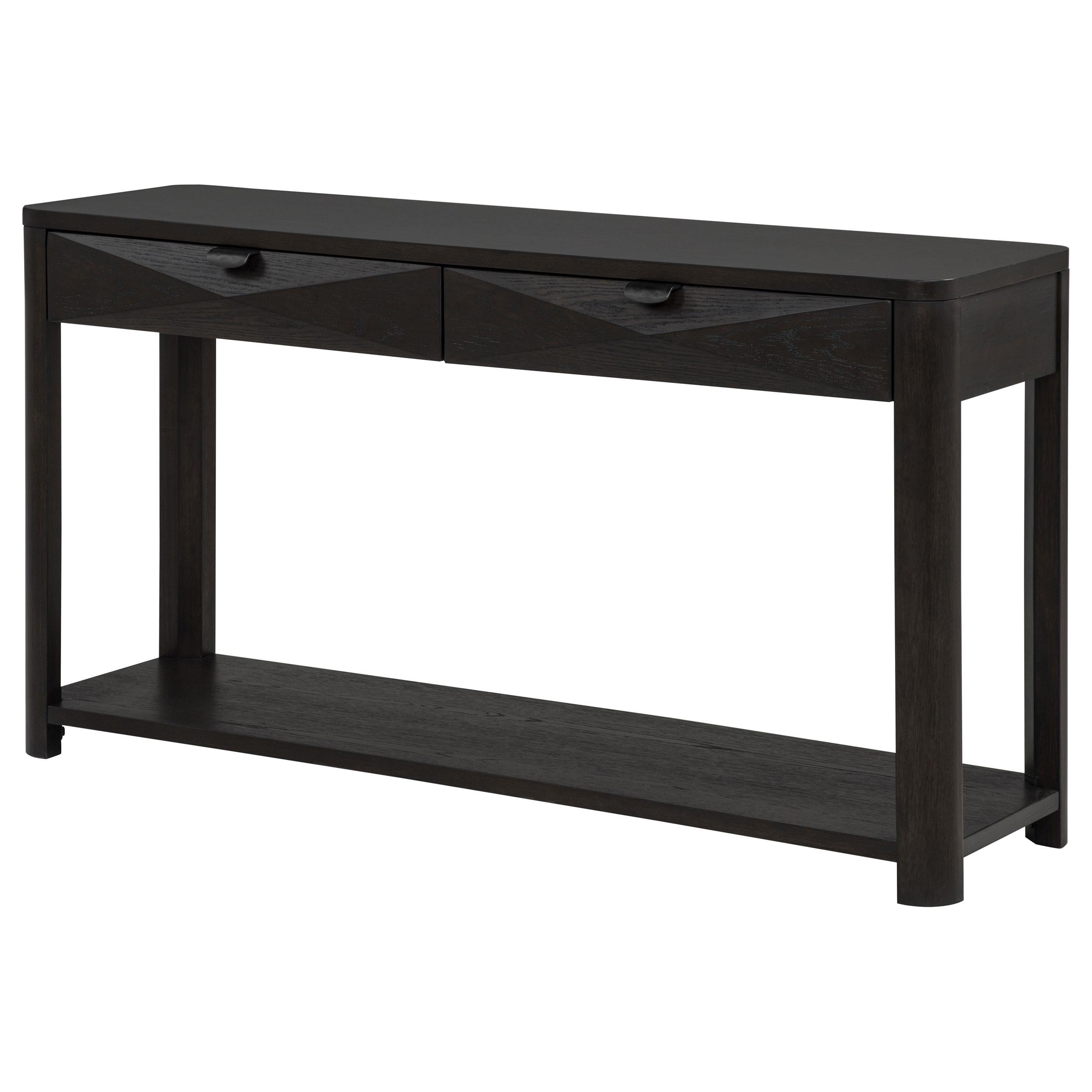  Coaster Furniture Marcelo 736069 Sofa Console Table with 2 Drawers and Shelf - Coffee IMAGE 11