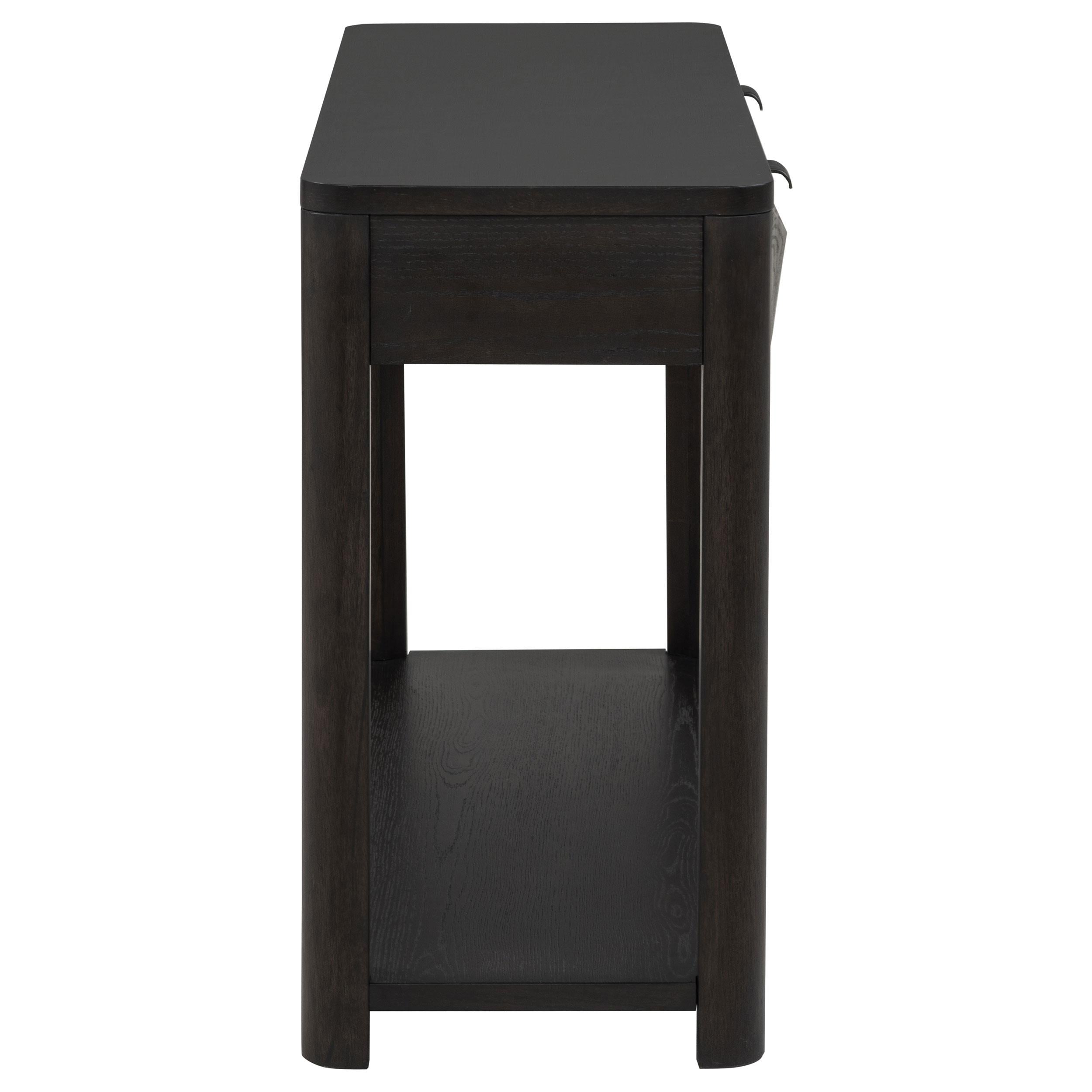  Coaster Furniture Marcelo 736069 Sofa Console Table with 2 Drawers and Shelf - Coffee IMAGE 12