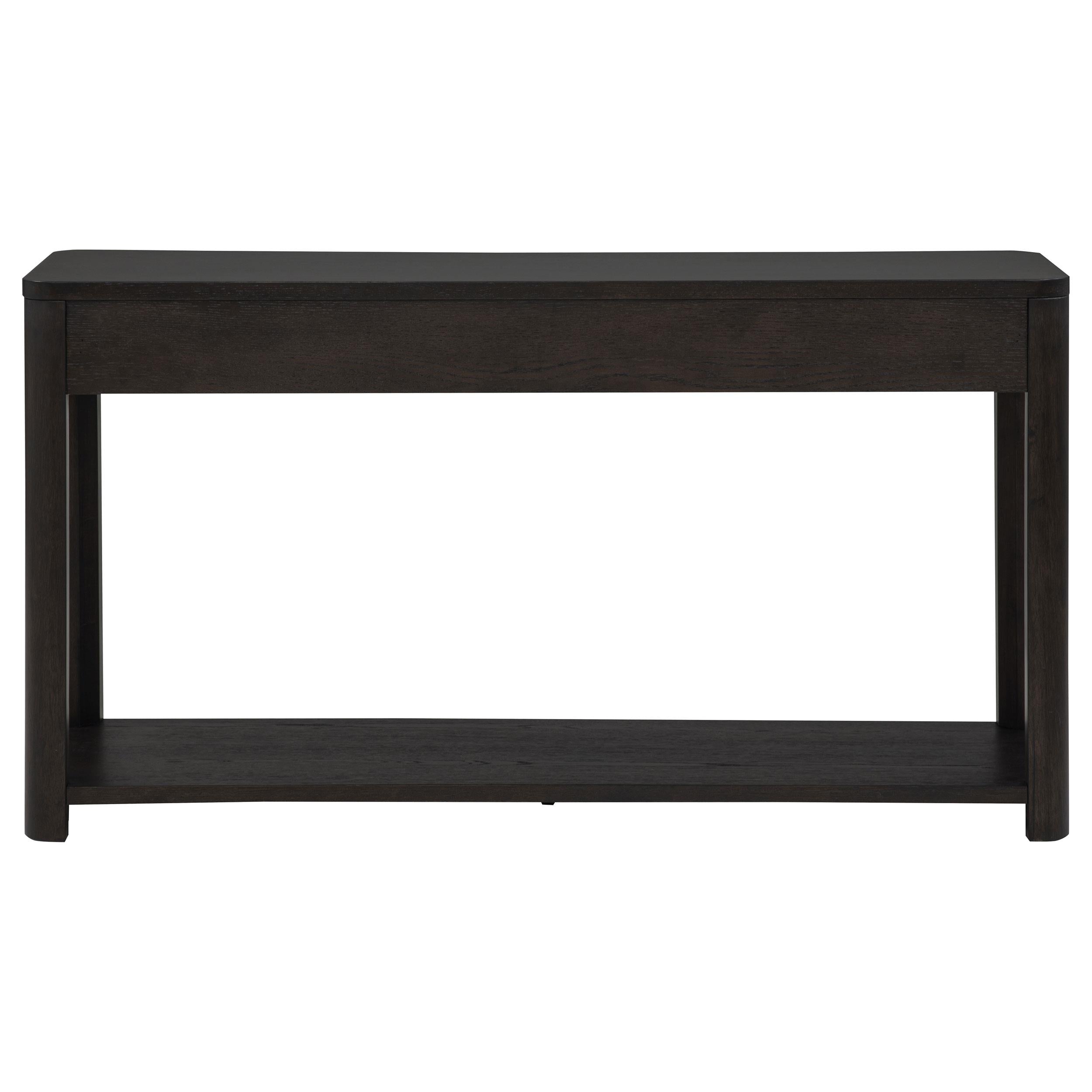  Coaster Furniture Marcelo 736069 Sofa Console Table with 2 Drawers and Shelf - Coffee IMAGE 8