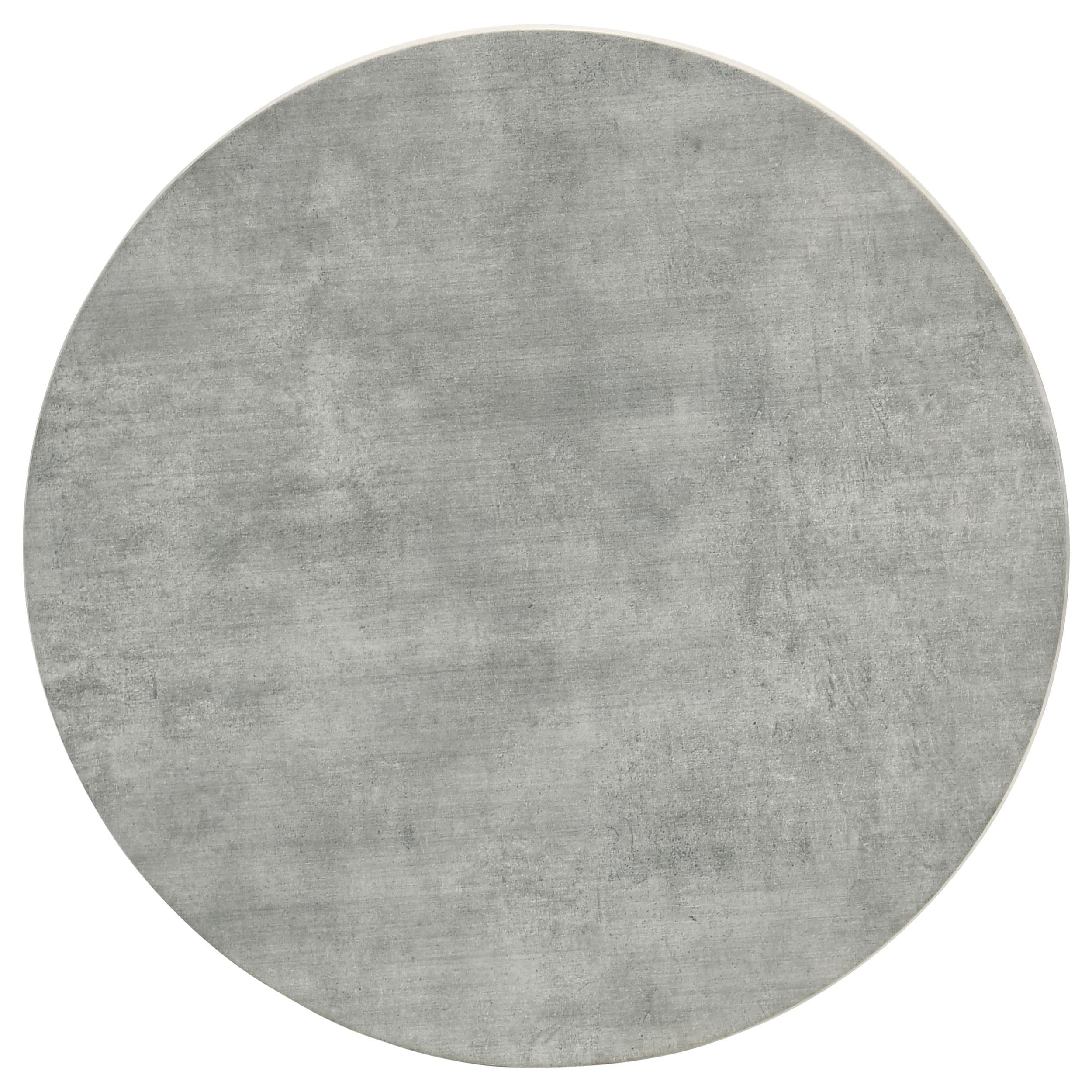 Coaster Furniture Hadi 736178-S2 2-piece Round SmartTop Coffee and End Table Set - Cement IMAGE 6