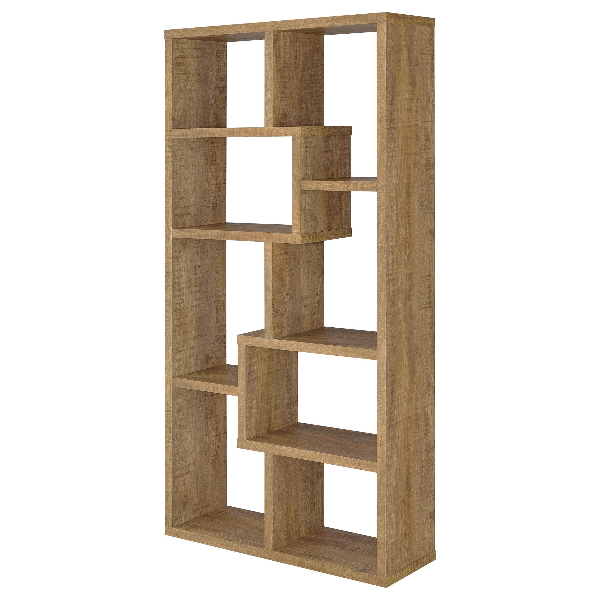  Coaster Furniture Theo 800515 71-inch 6-shelf Bookshelf - Mango IMAGE 1