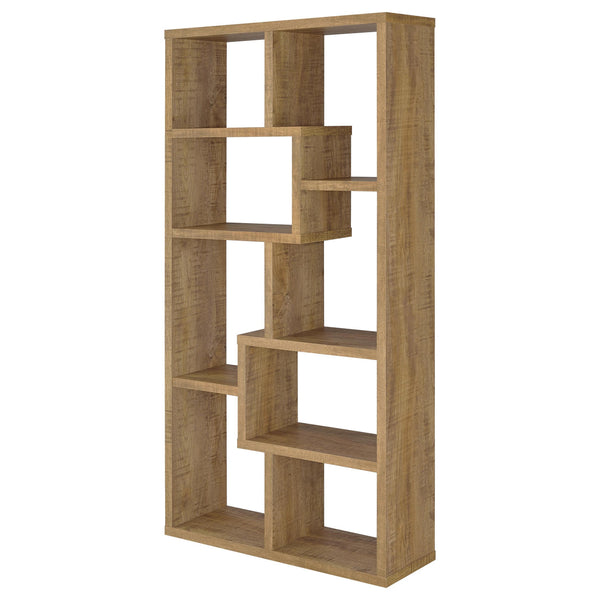 Coaster Furniture Theo 800515 71-inch 6-shelf Bookshelf - Mango