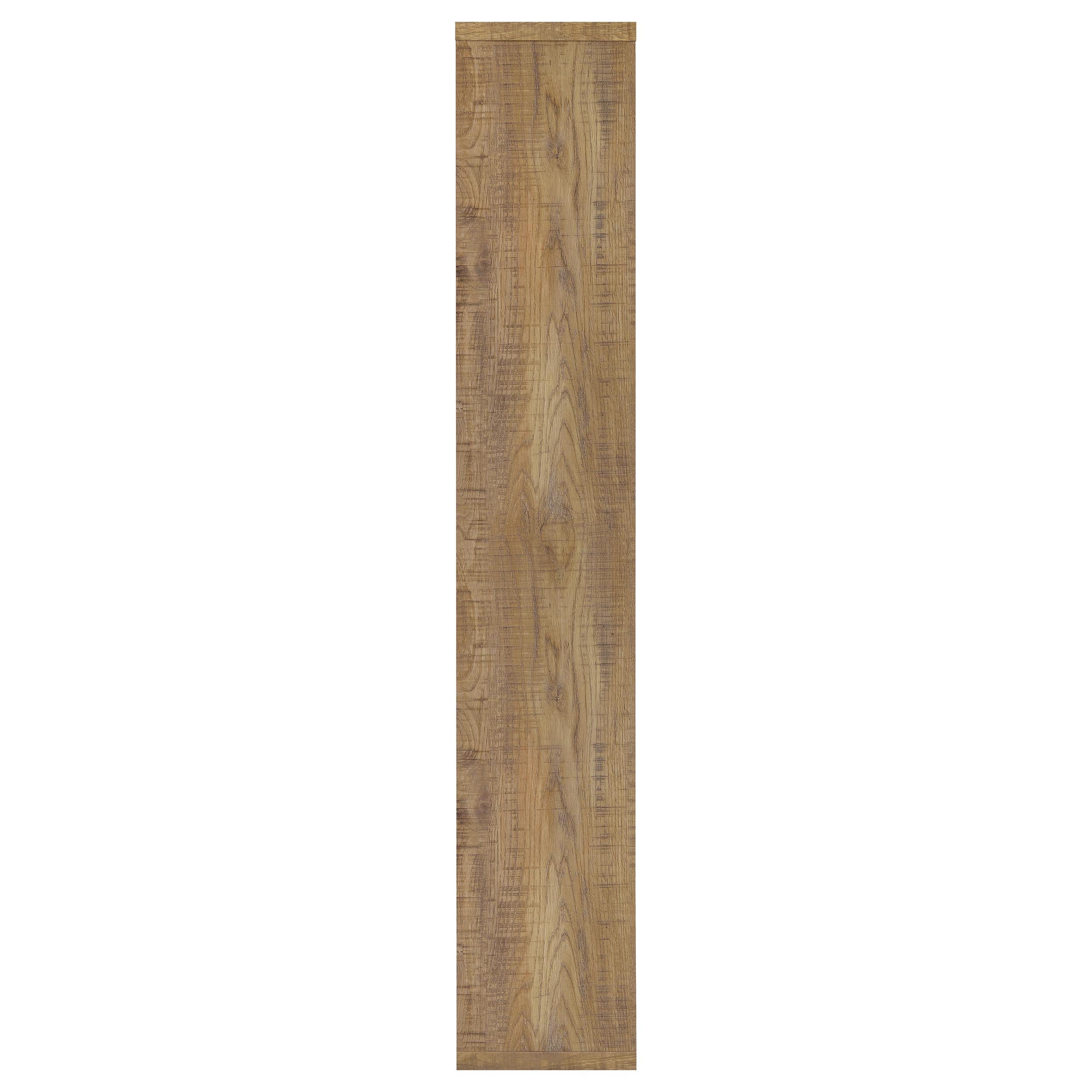  Coaster Furniture Theo 800515 71-inch 6-shelf Bookshelf - Mango IMAGE 4