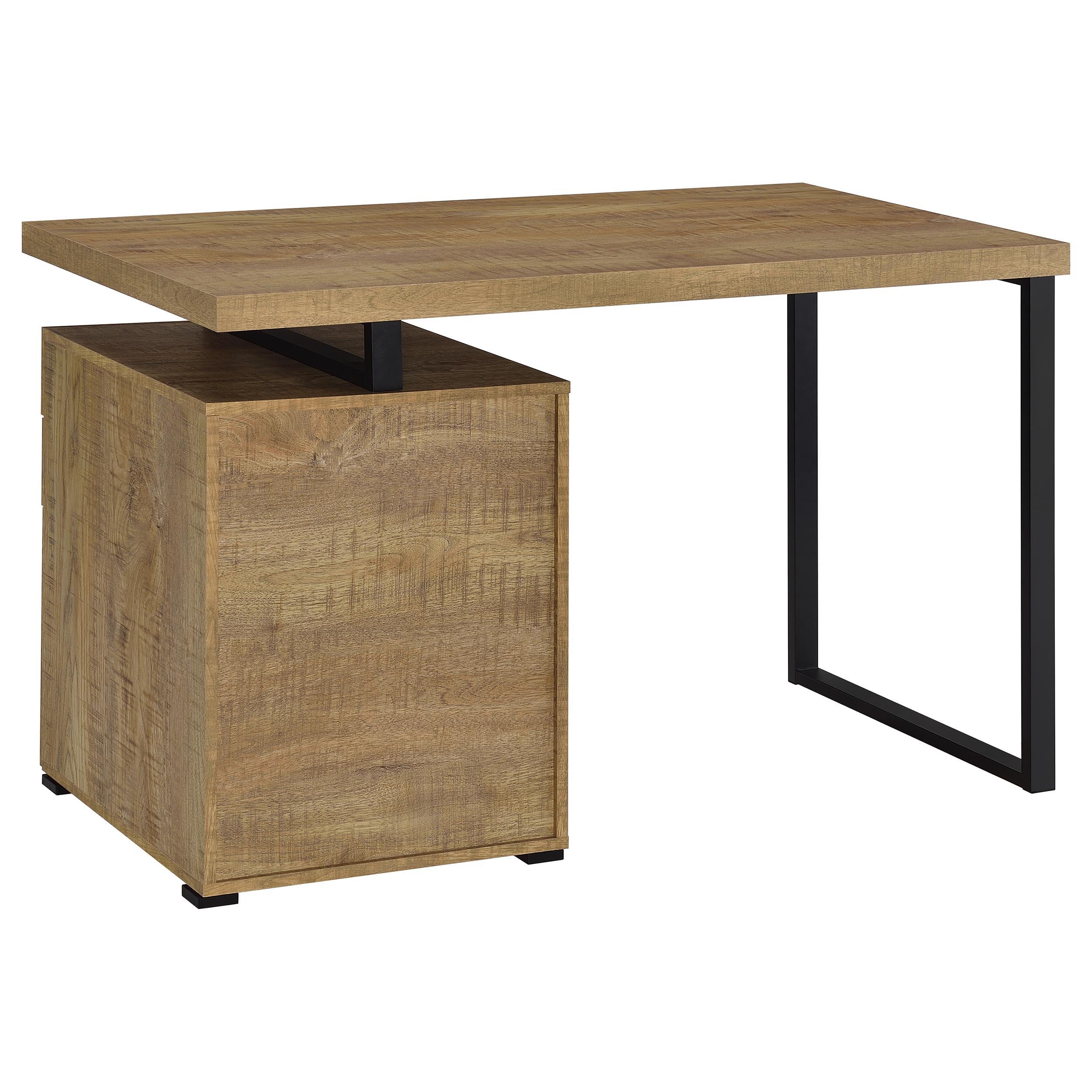  Coaster Furniture Brennan 800787 47-inch 3-drawer Office Computer Desk - Mango IMAGE 3
