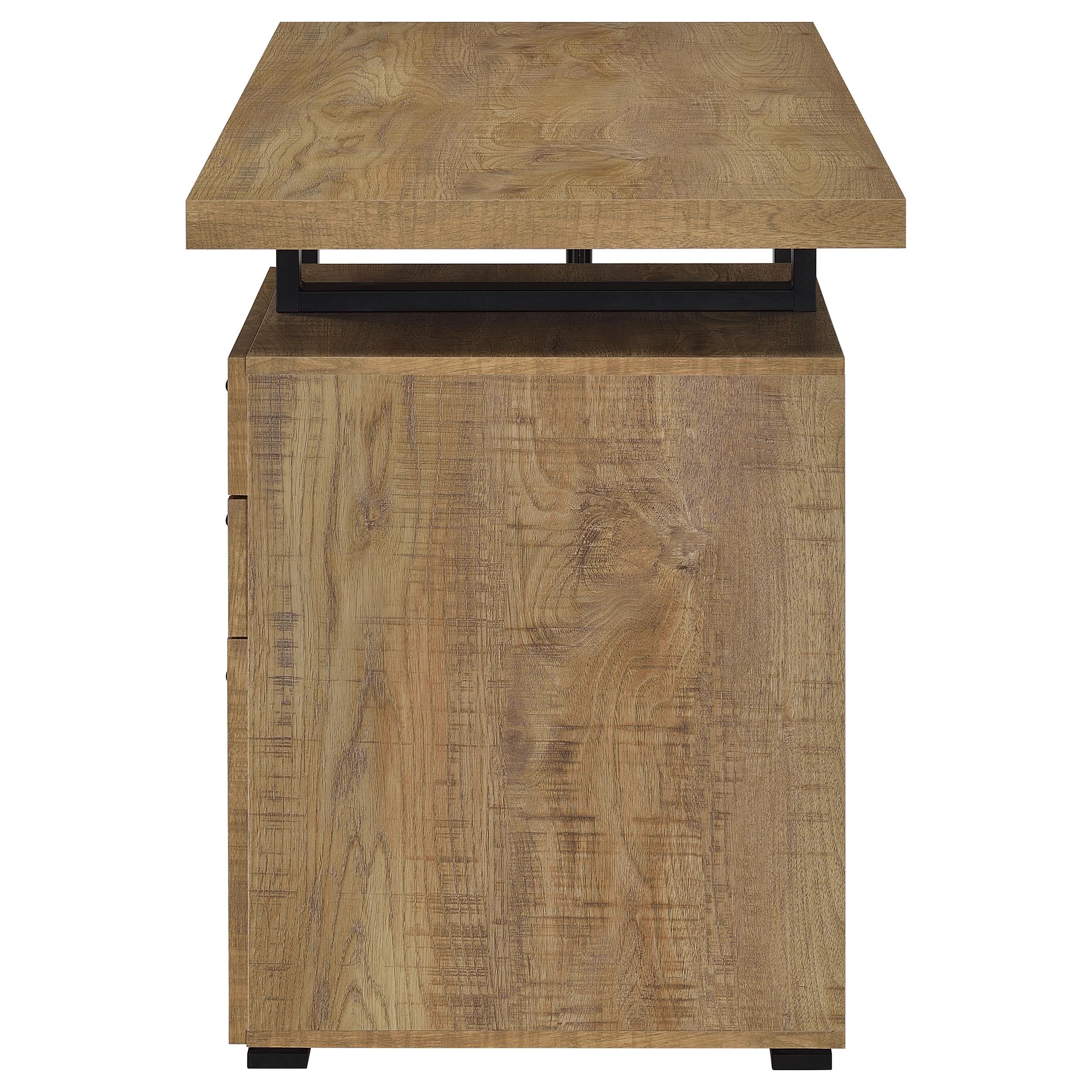  Coaster Furniture Brennan 800787 47-inch 3-drawer Office Computer Desk - Mango IMAGE 7