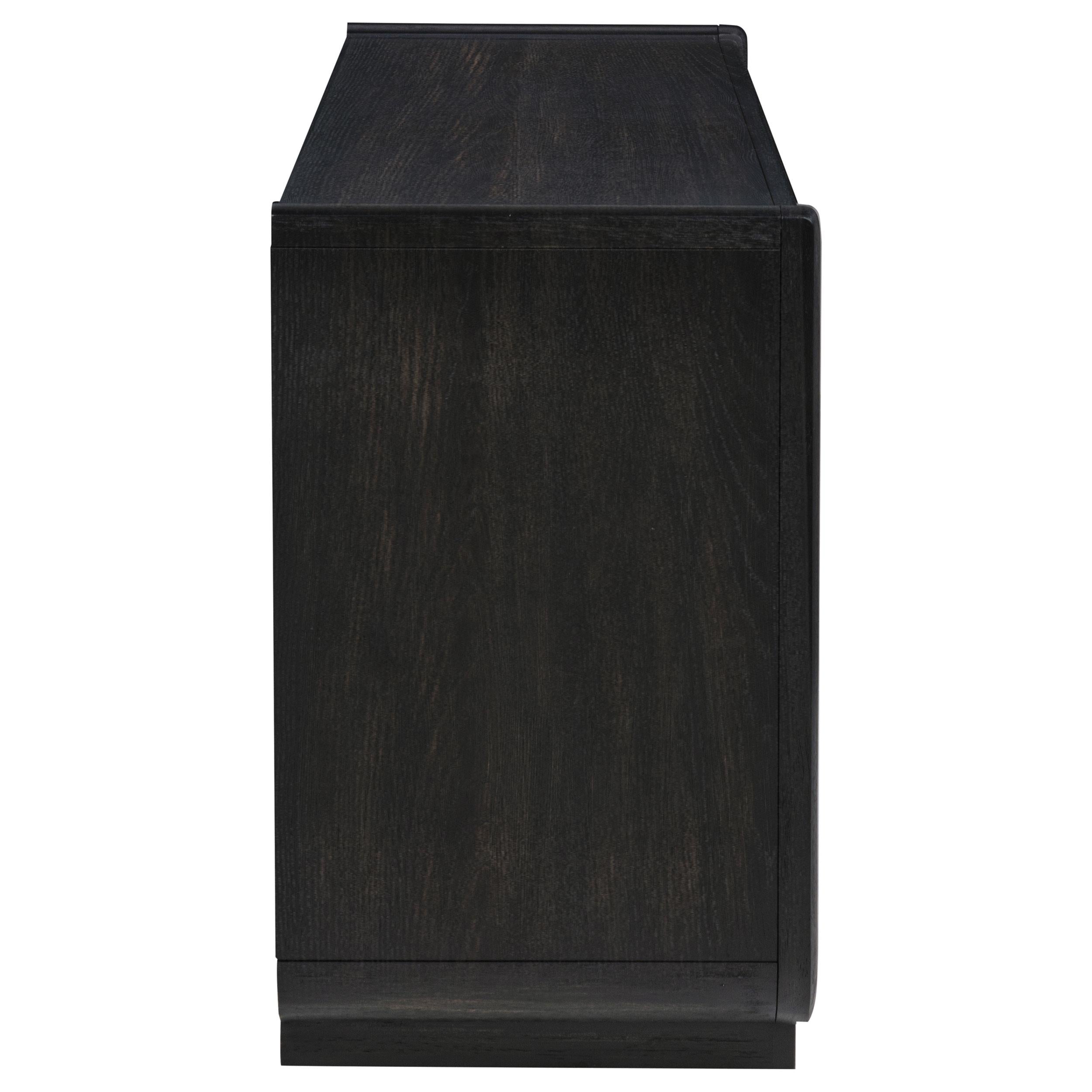  Coaster Furniture Leandro 800790 2-drawer Home Office Writing Desk - Burnished Black IMAGE 3