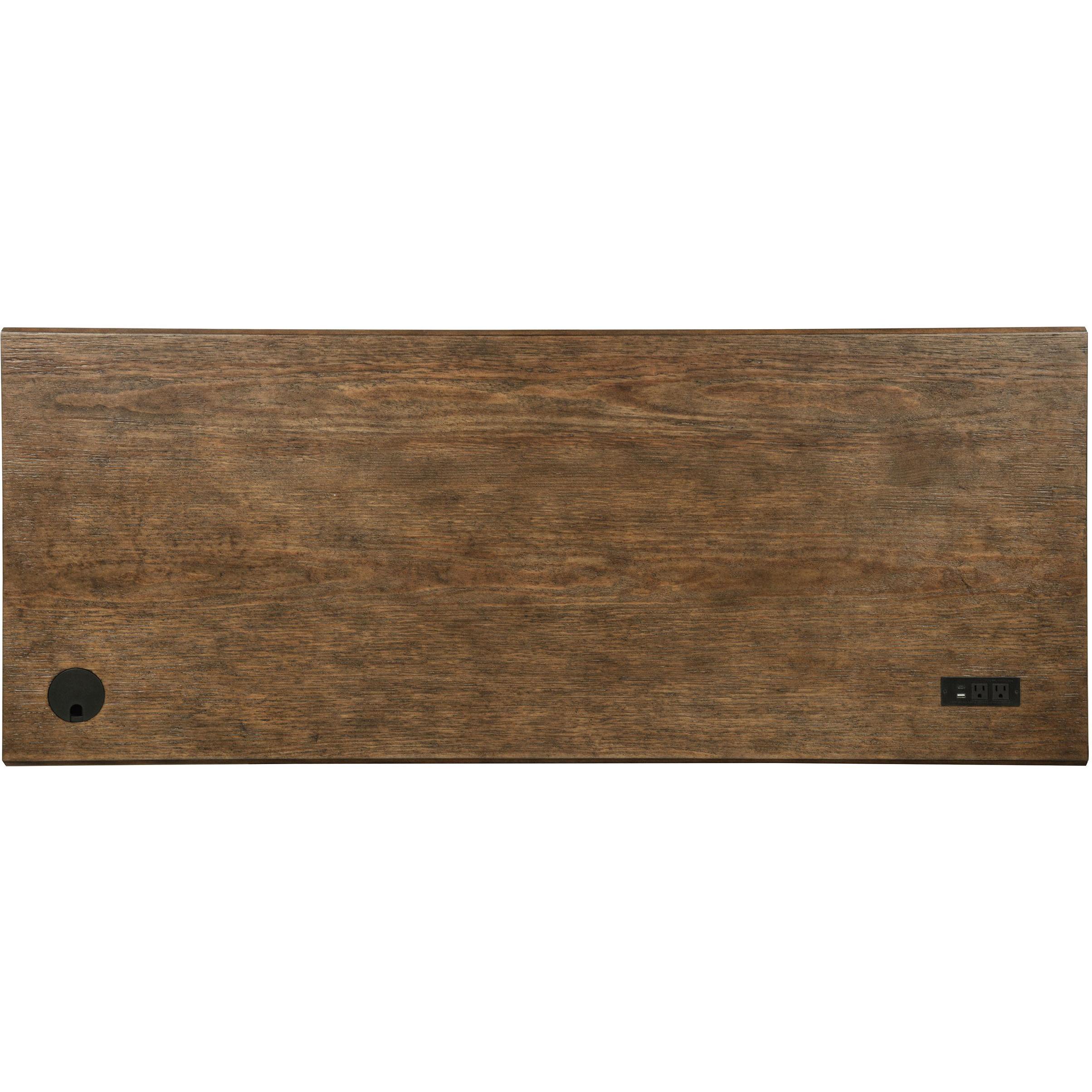  Coaster Furniture Altidore 800795 68-inch 7-drawer Executive Home Office Desk - Distressed Brown IMAGE 9