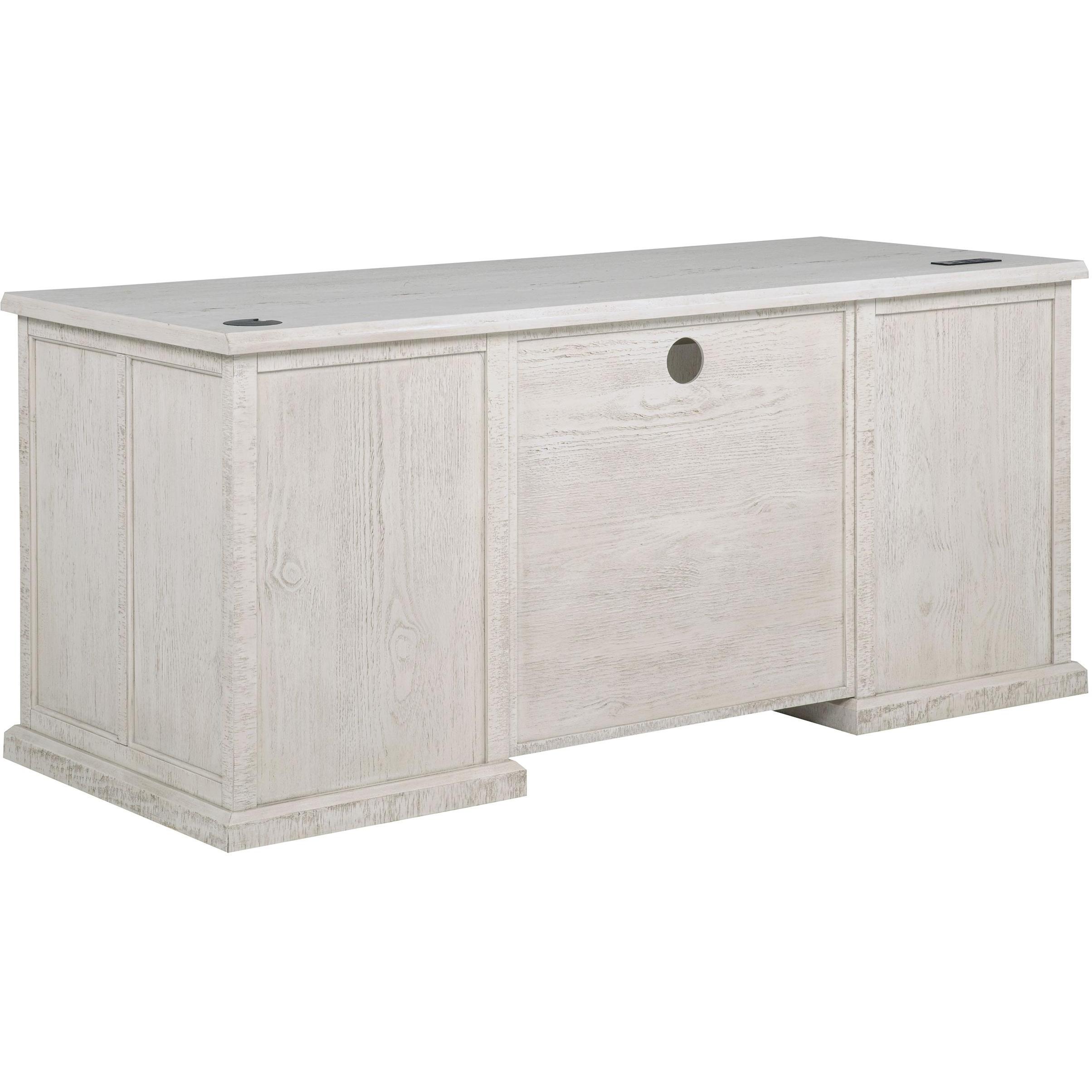  Coaster Furniture Altidore 800796 68-inch 7-drawer Executive Home Office Desk - Distressed White IMAGE 6