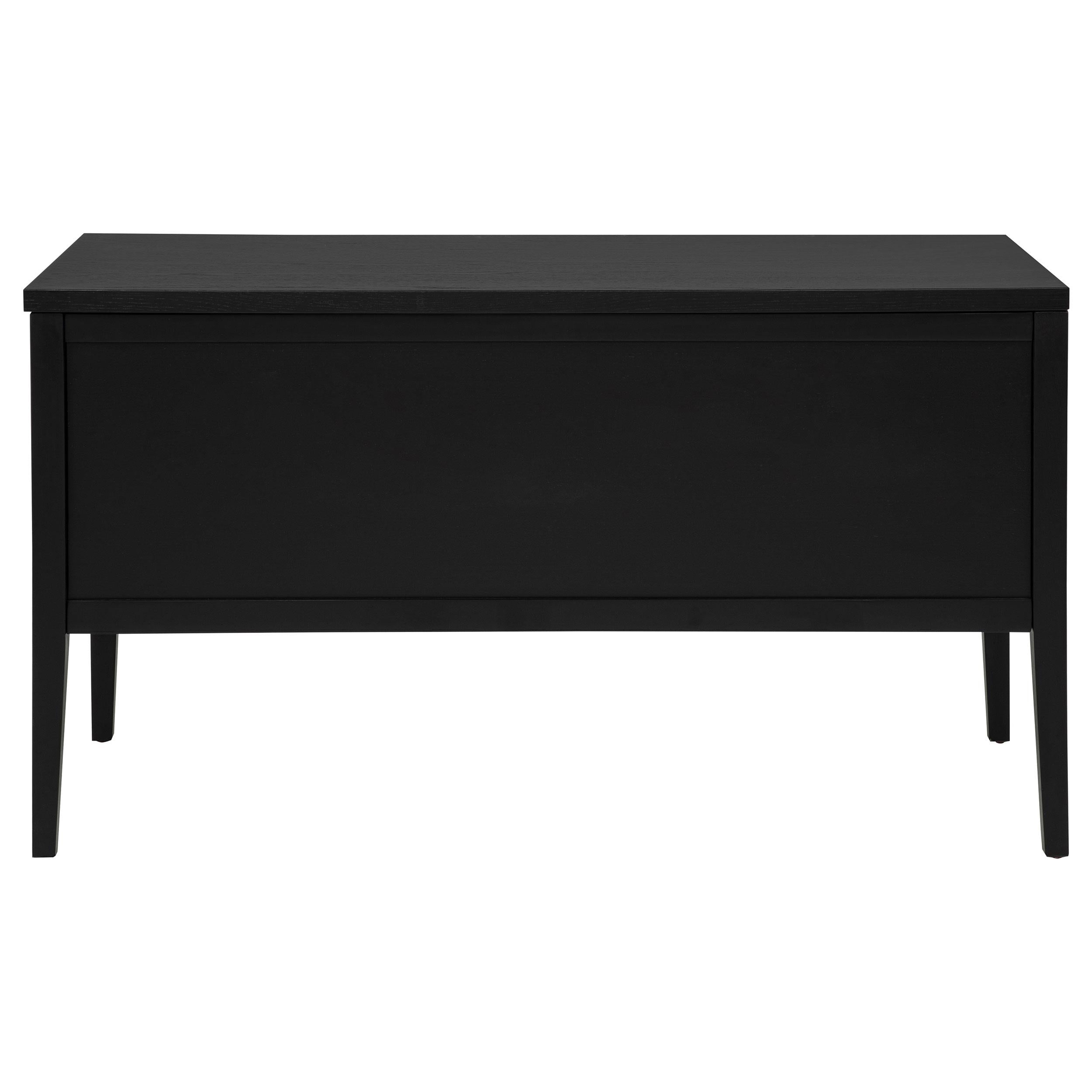  Coaster Furniture Graham 800866 54-inch 4-drawer Double Pedestal Lift Top Computer Desk - Black IMAGE 11