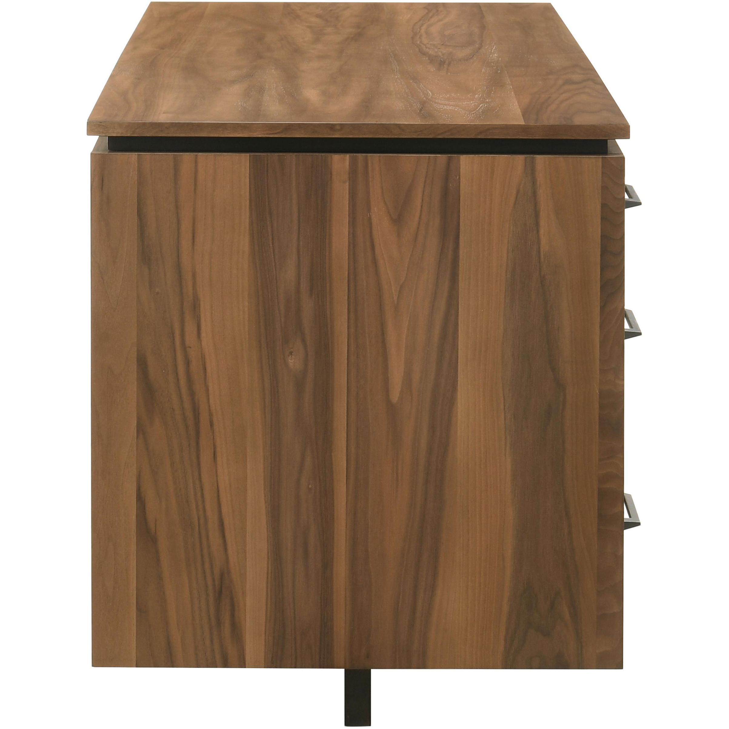  Coaster Furniture Berhalter 801596 6-Drawer Double Pedestal File Computer Desk IMAGE 11