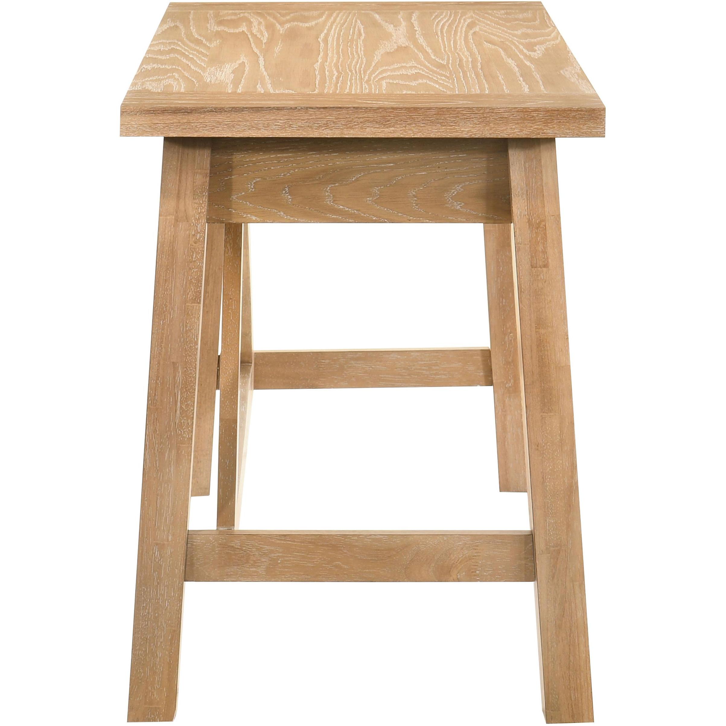  Coaster Furniture Fabian 801605 54-inch 2-drawer Computer Writing Desk  - Distressed Light Brown IMAGE 11