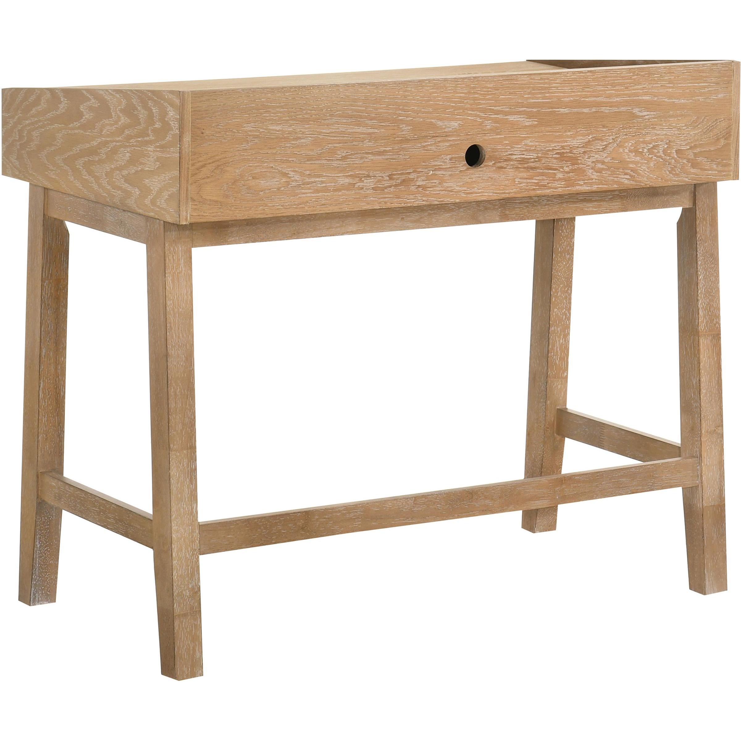 Coaster Furniture Fabian 802041 38-inch Computer Desk with Keyboard Drawer  - Distressed Light Brown IMAGE 8