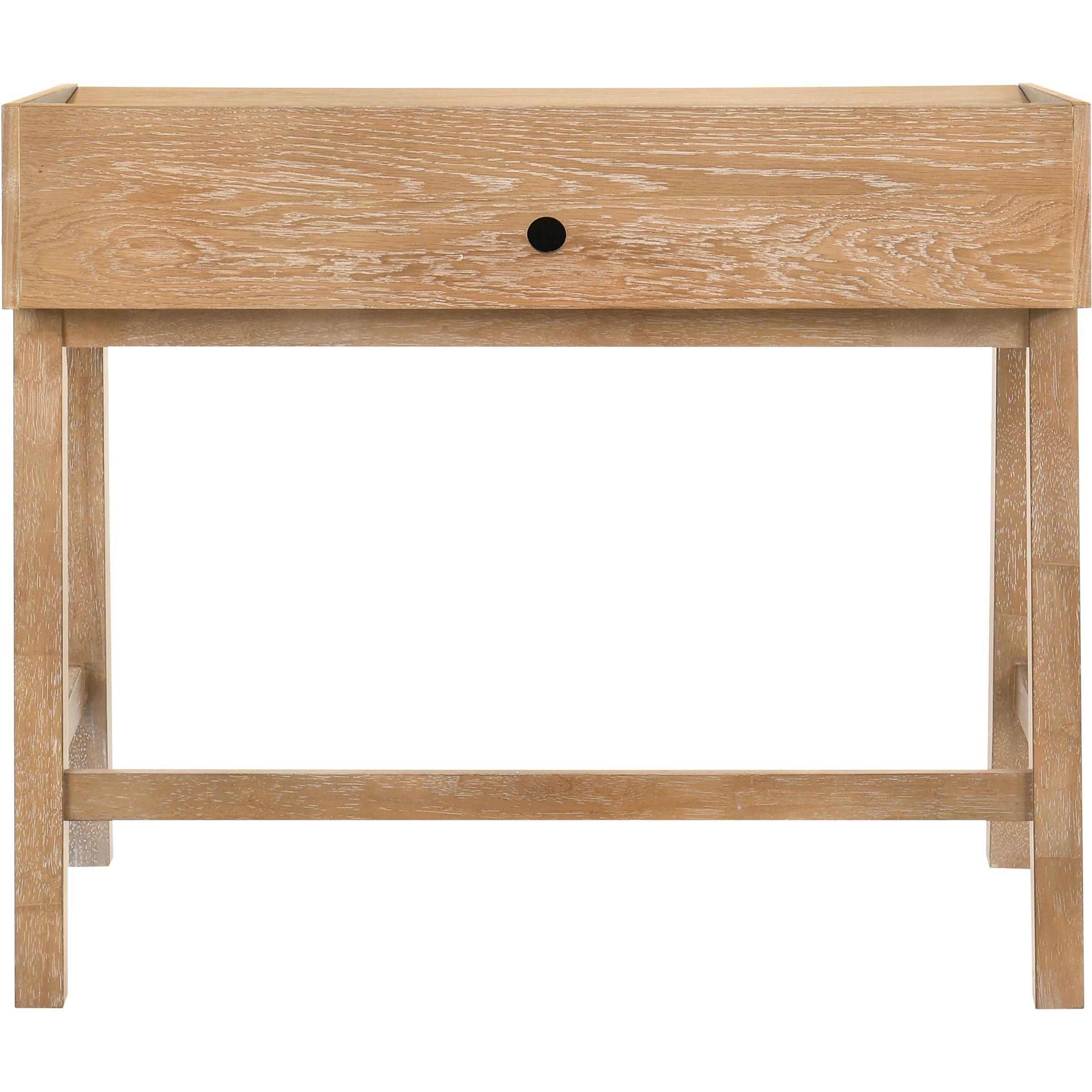  Coaster Furniture Fabian 802041 38-inch Computer Desk with Keyboard Drawer  - Distressed Light Brown IMAGE 9