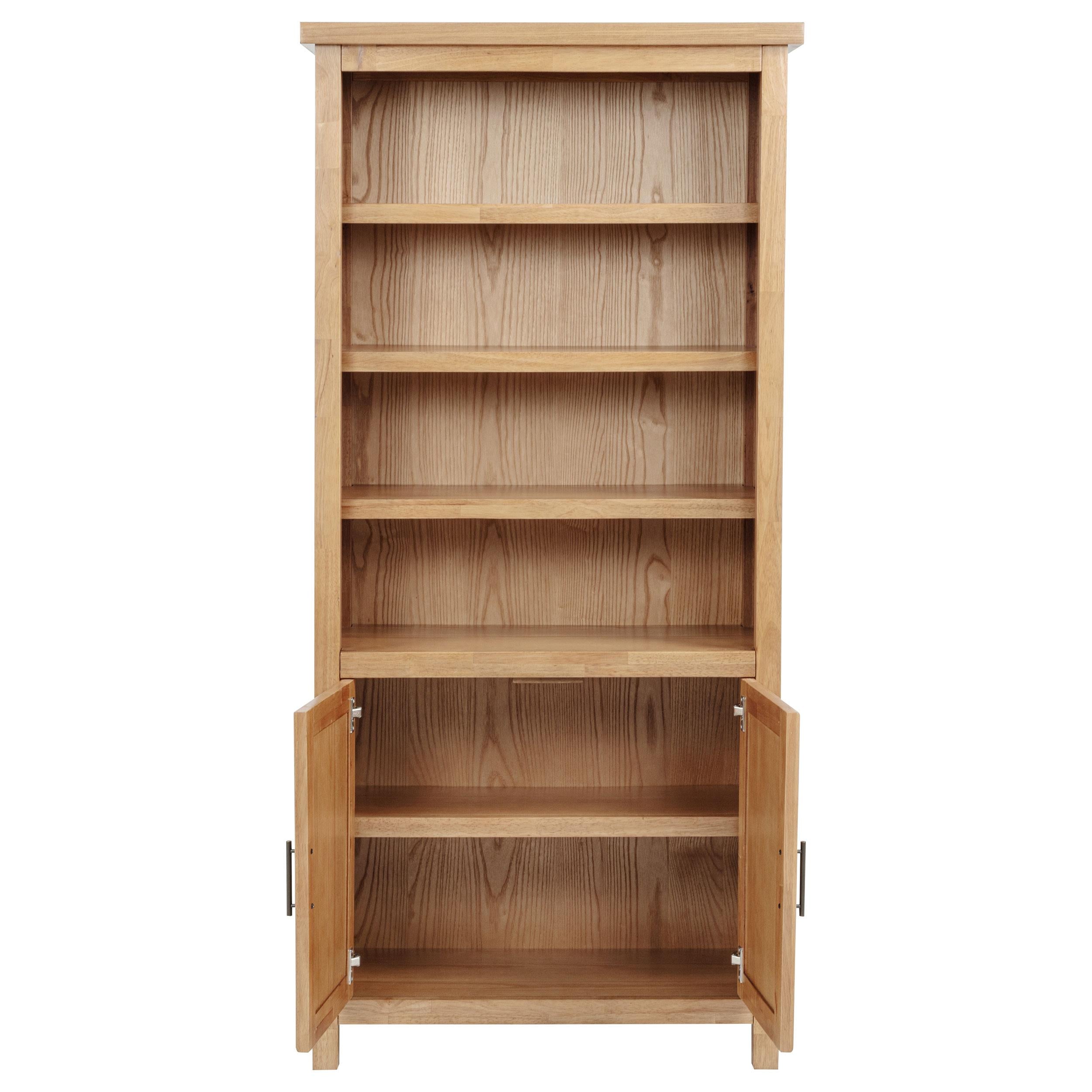  Coaster Furniture Vermes 802063 72-inch 2-door Home Office Cabinet Bookcase - Light Ash IMAGE 15
