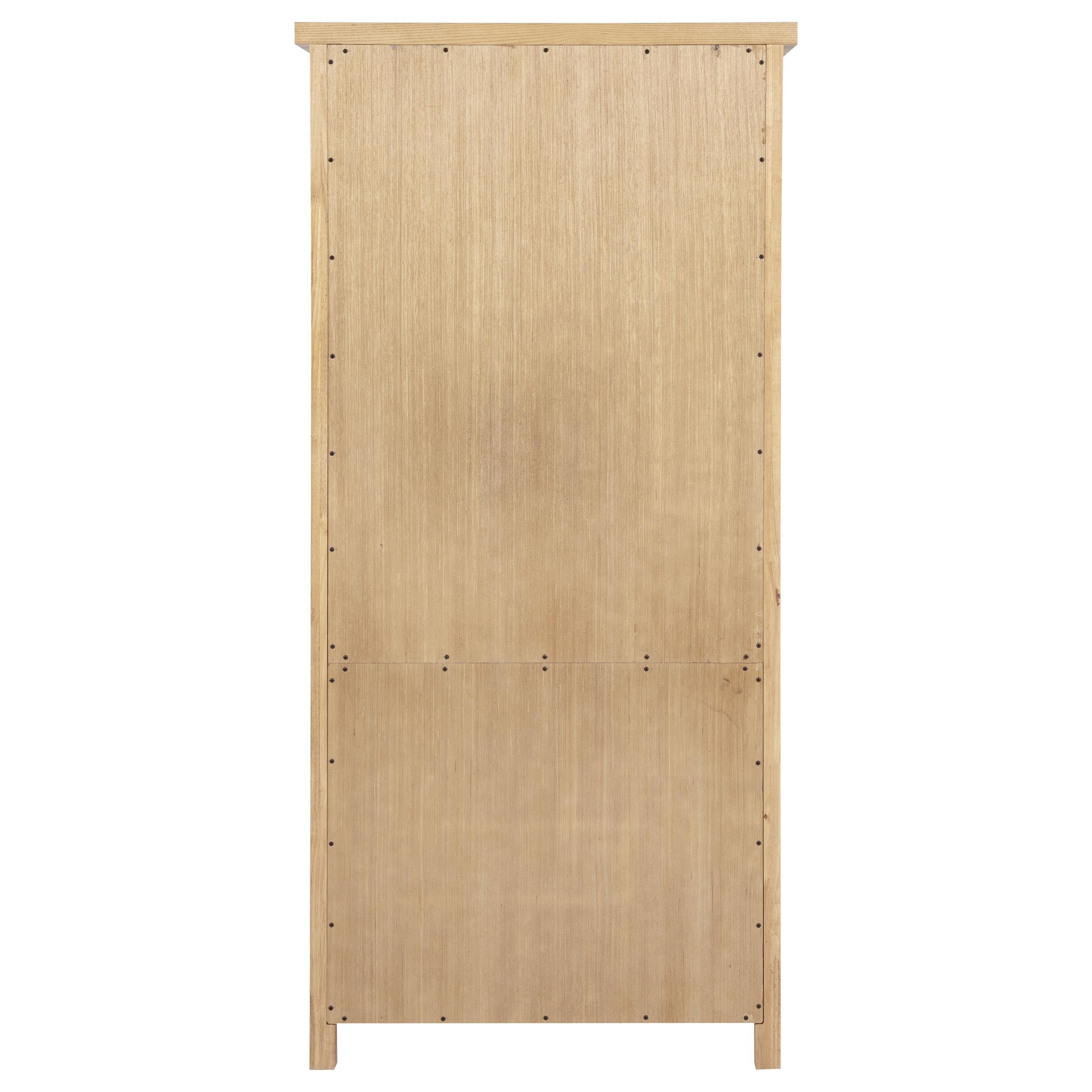  Coaster Furniture Vermes 802063 72-inch 2-door Home Office Cabinet Bookcase - Light Ash IMAGE 8