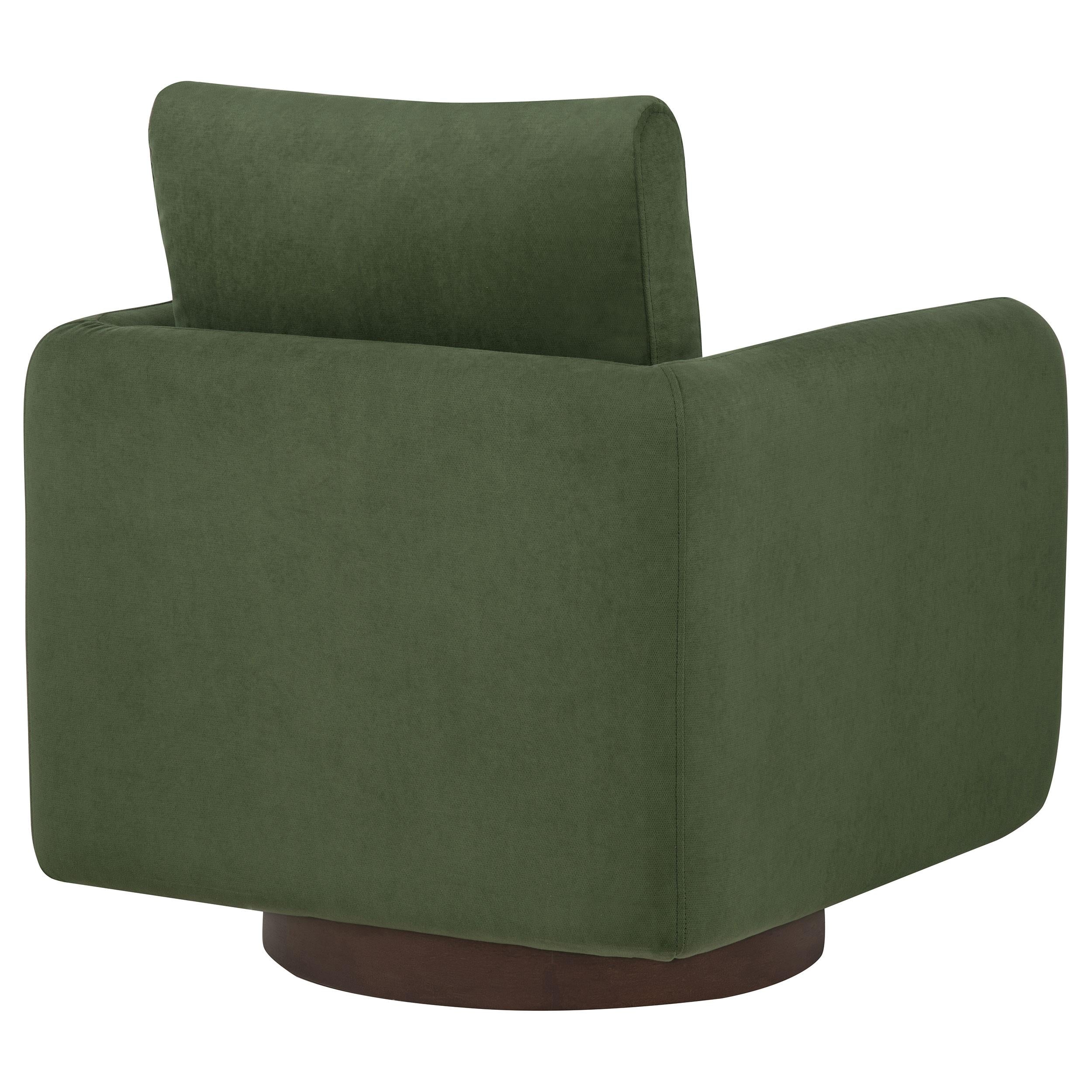  Coaster Furniture Iris 903257 Fabric Upholstered Swivel Accent Chair - Matcha IMAGE 11