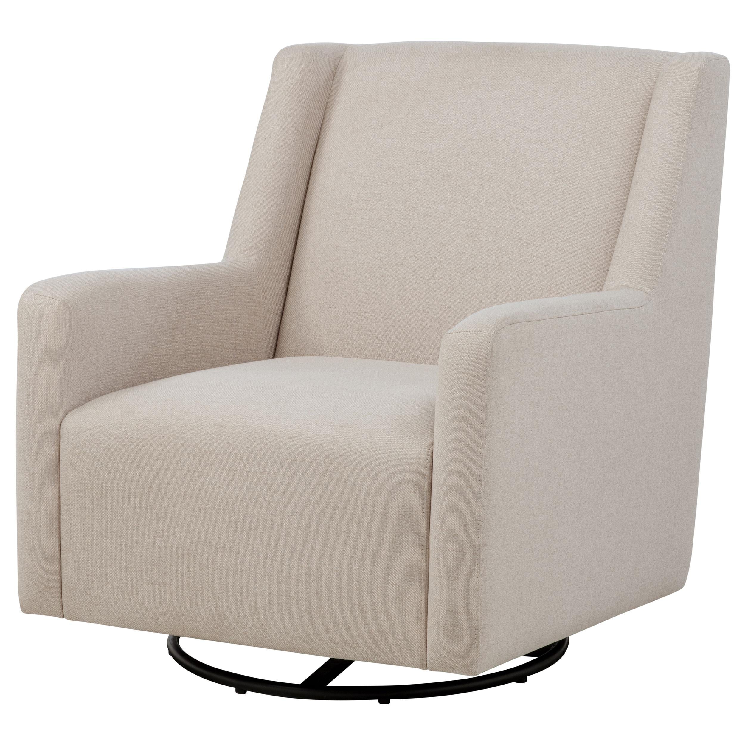  Coaster Furniture Sorrel 903930 Fabric Upholstered Swivel Glider Arm Chair - Latte IMAGE 10