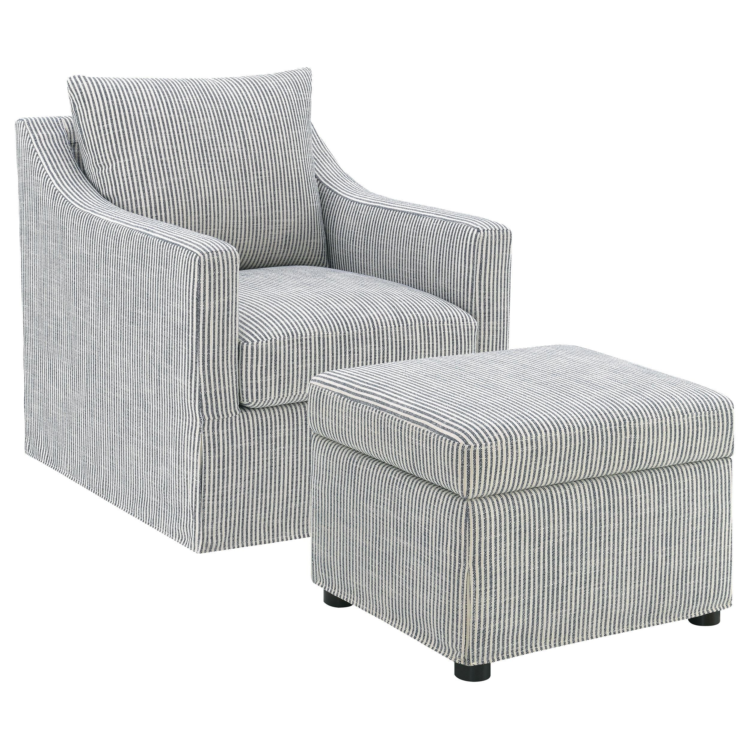  Coaster Furniture Winter 904138 Upholstered Hydraulic Lift Top Storage Ottoman - Grey IMAGE 13