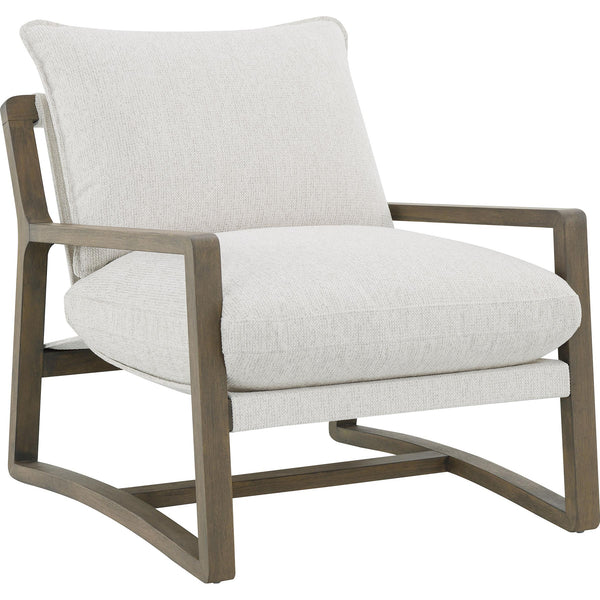 Coaster Furniture Geneva 907509 Boucle Upholstered Wood Arm Accent Chair - Sand