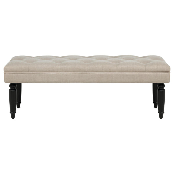Coaster Furniture Marsha 915160 52-inch Upholstered Entryway Accent Bench - Latte